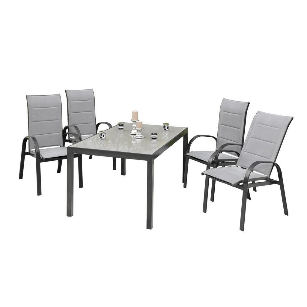 Gardenson ZAHRADNÍ SADA pětidílné, kov, sklo, textil