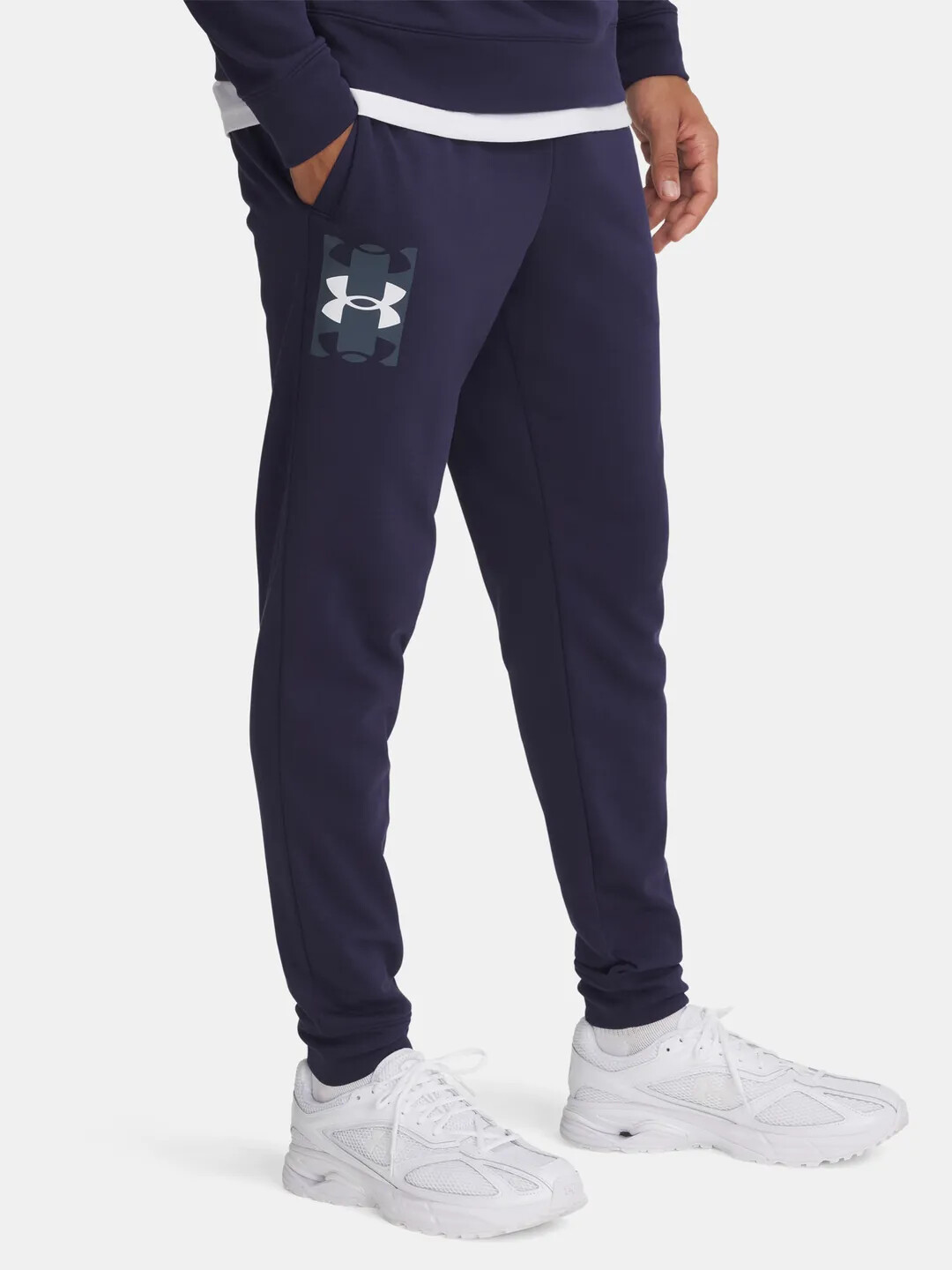 Pánské tepláky Under Armour Rival Terry Logo Jogger