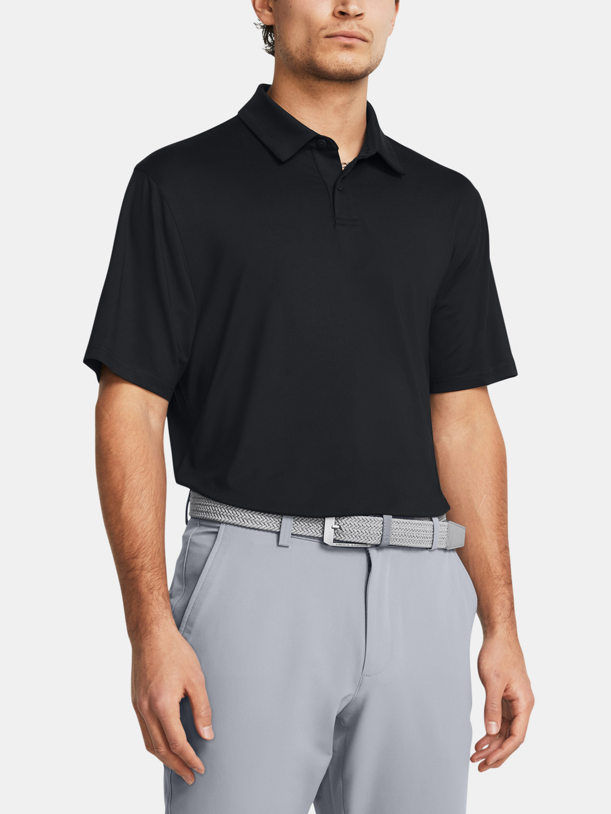 Pánské tričko Under Armour UA T2G Polo LB-BLK - Pánské