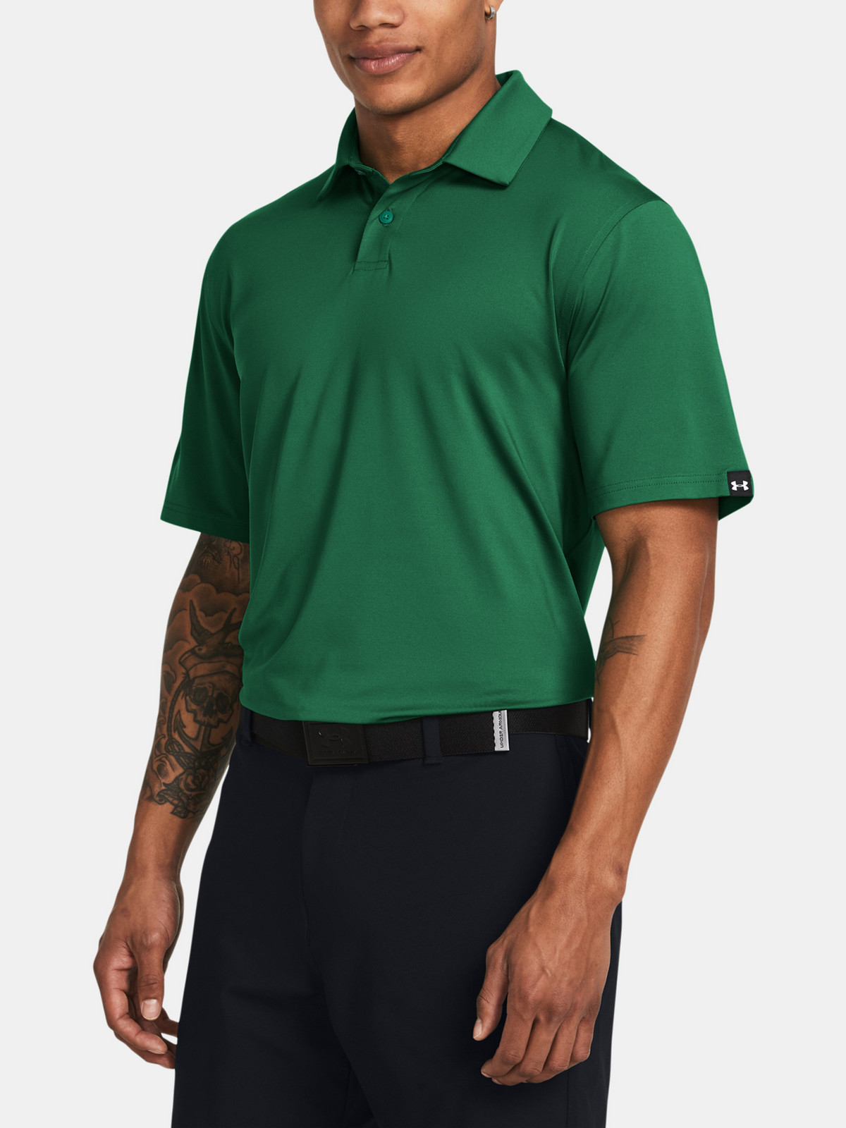 Pánské tričko Under Armour UA T2G Polo LB-GRN - Pánské