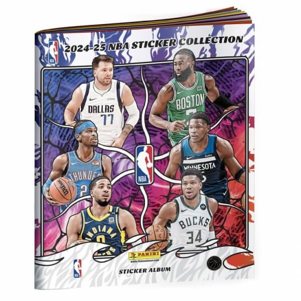 2024-2025 album na basketbalové samolepky NBA