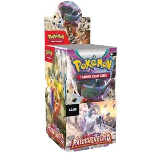 Pokémon Paldea Evolved Half Booster Box