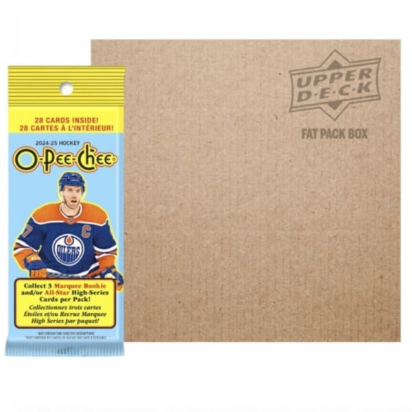 2024-2025 NHL Upper Deck O-Pee-Chee Fat Pack Box - hokejové karty