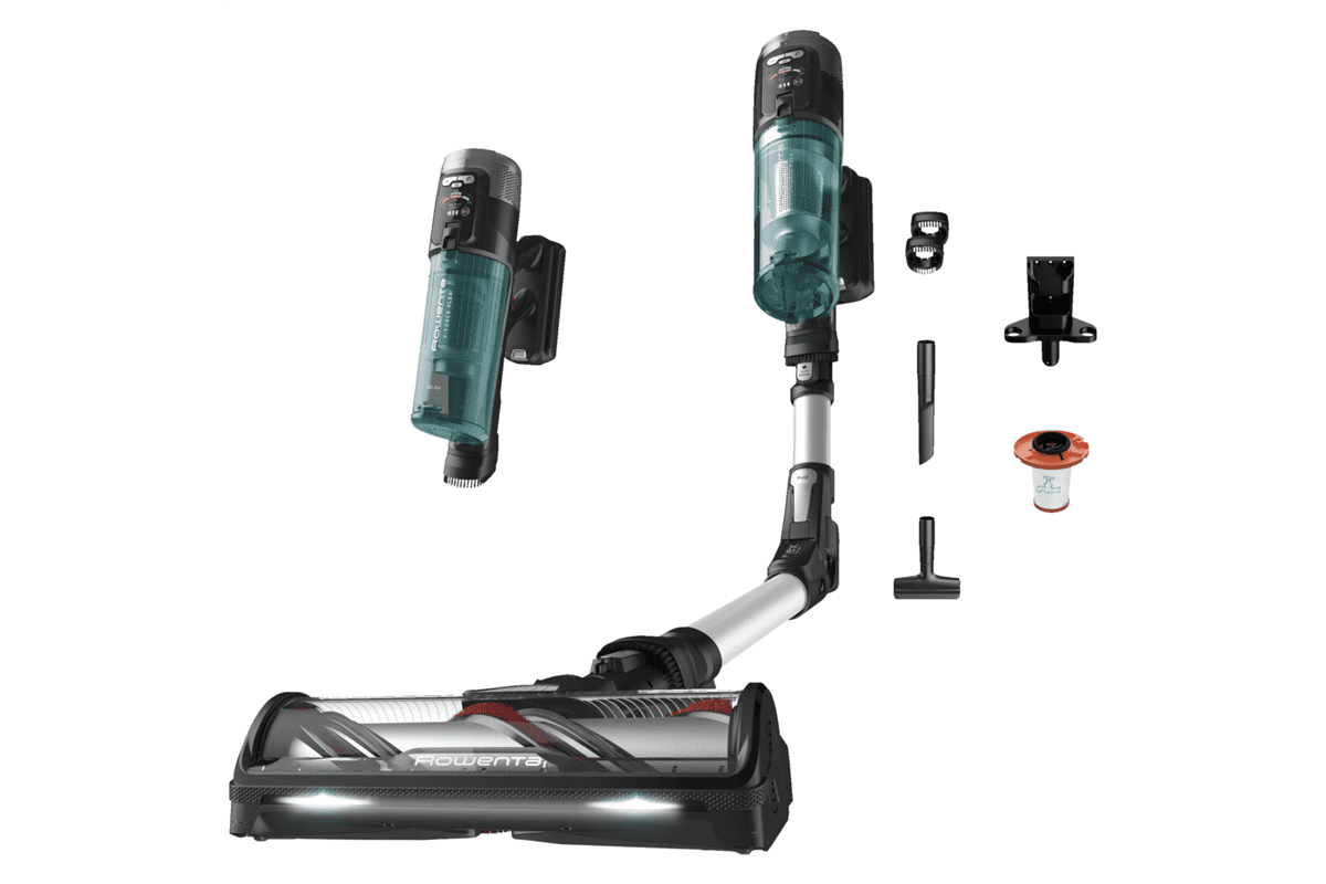 Tyčový vysavač Rowenta X-Force Flex 13.60 RH9A32WO Eukalyptový/Černý