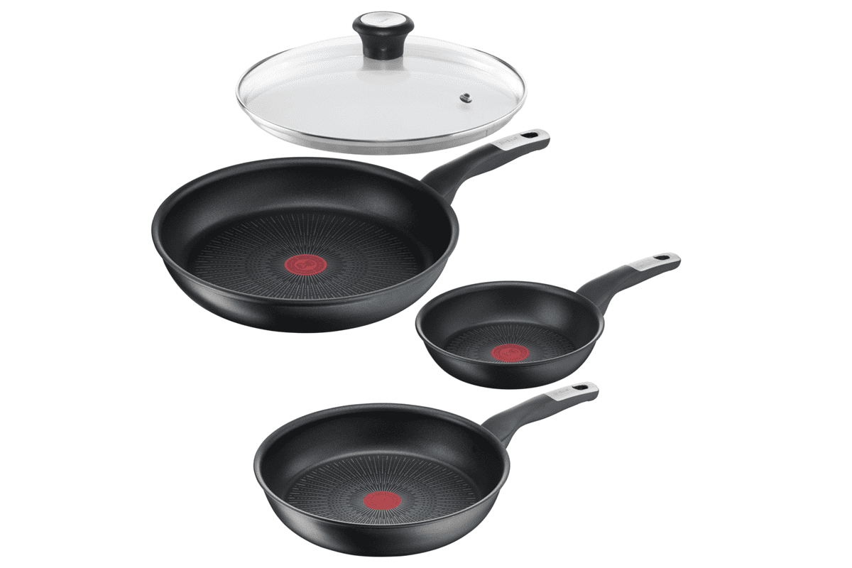 Akční set pánví Tefal Unlimited klasická 20, 26, 30 cm, poklice 30 cm