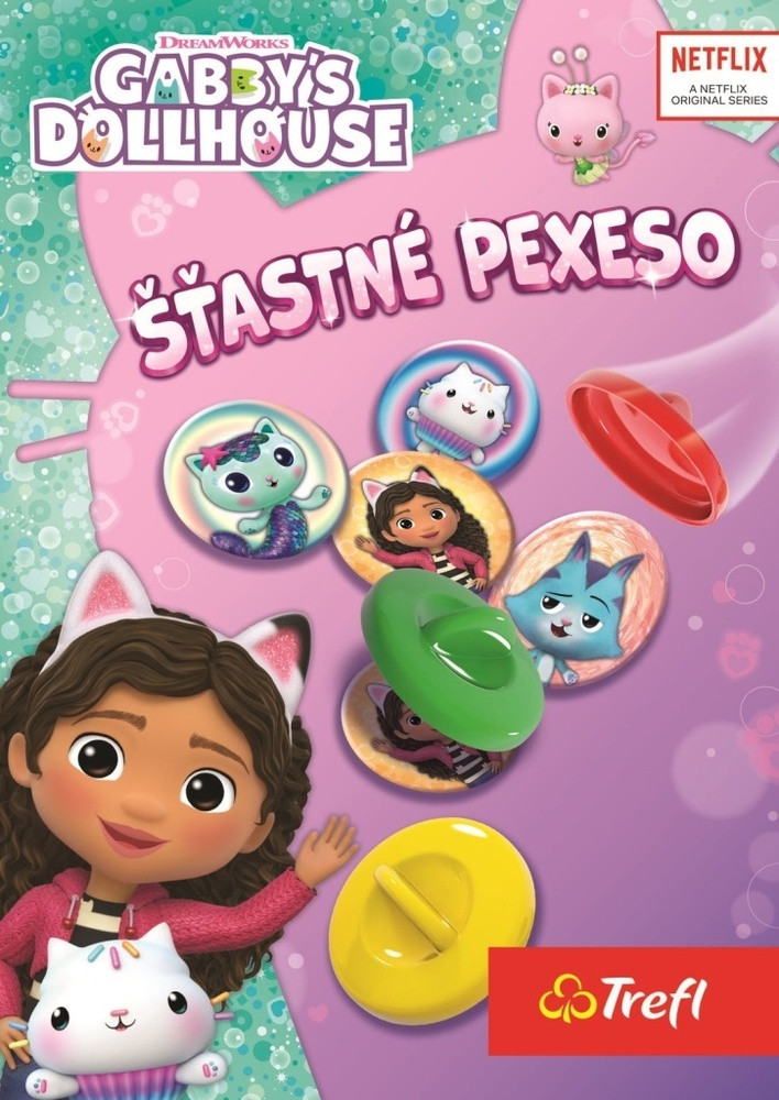 Šťastné pexeso Gábinin kouzelný domek