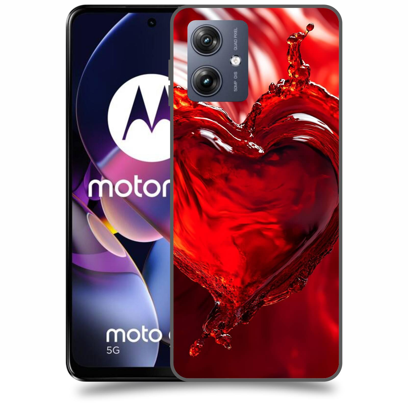 ACOVER Kryt na mobil Motorola Moto G54 5G - Love II