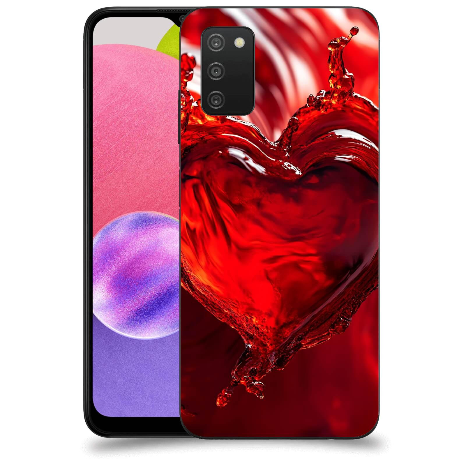 ACOVER Kryt na mobil Samsung Galaxy A03s A037G - Love II