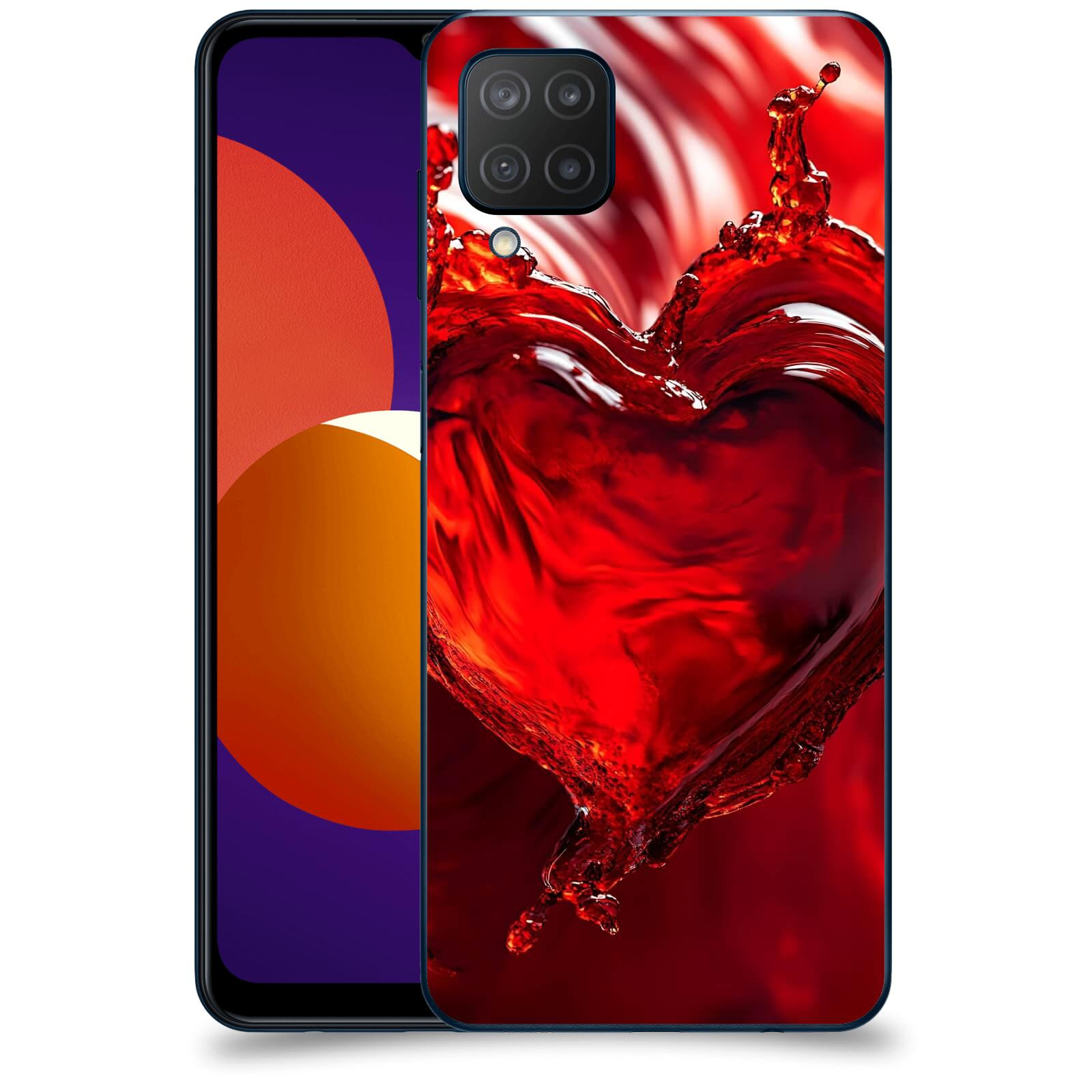 ACOVER Kryt na mobil Samsung Galaxy M12 M127F - Love II