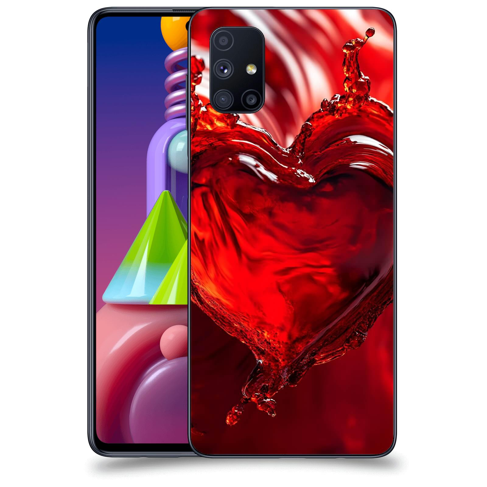 ACOVER Kryt na mobil Samsung Galaxy M51 M515F - Love II