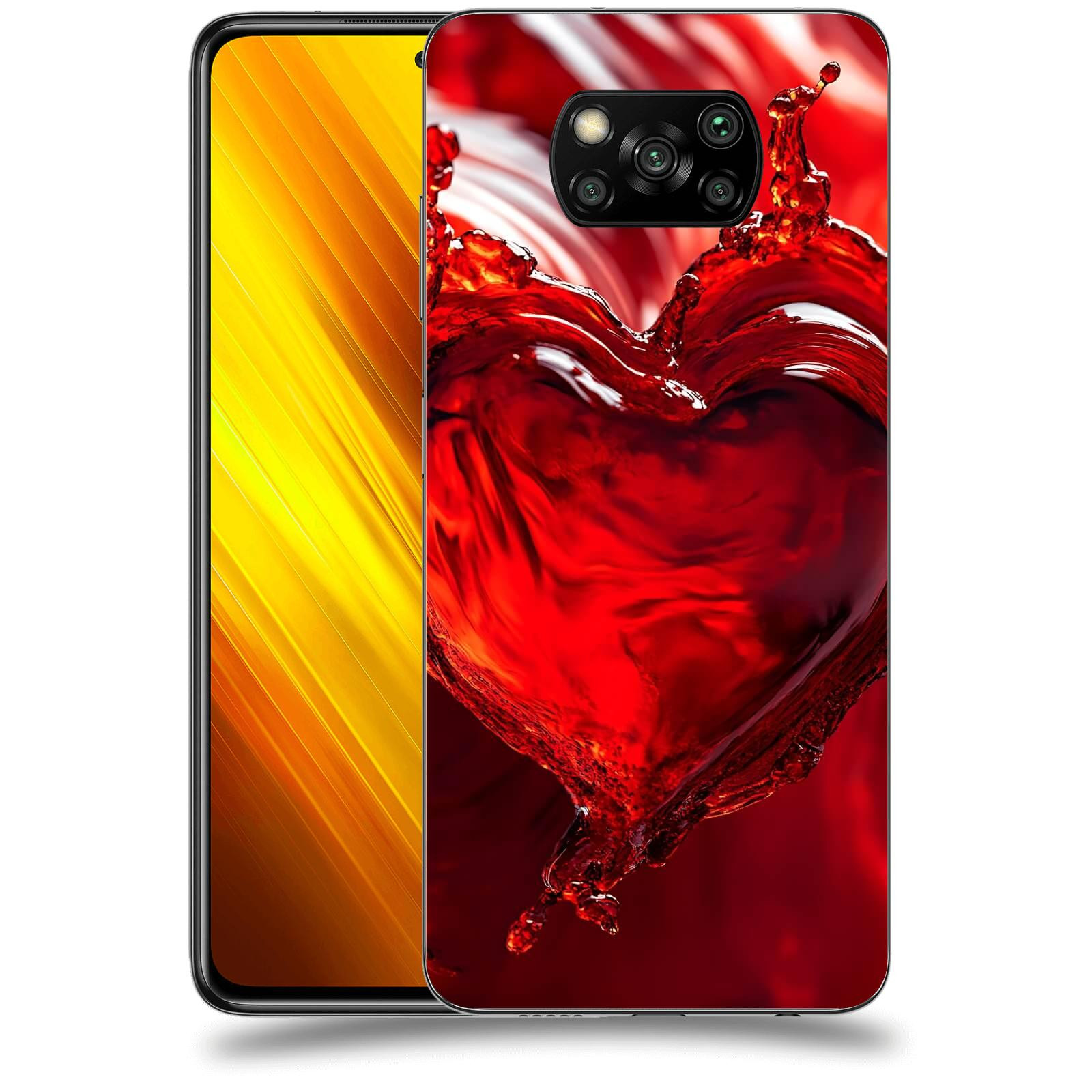 ACOVER Kryt na mobil Xiaomi Poco X3 - Love II