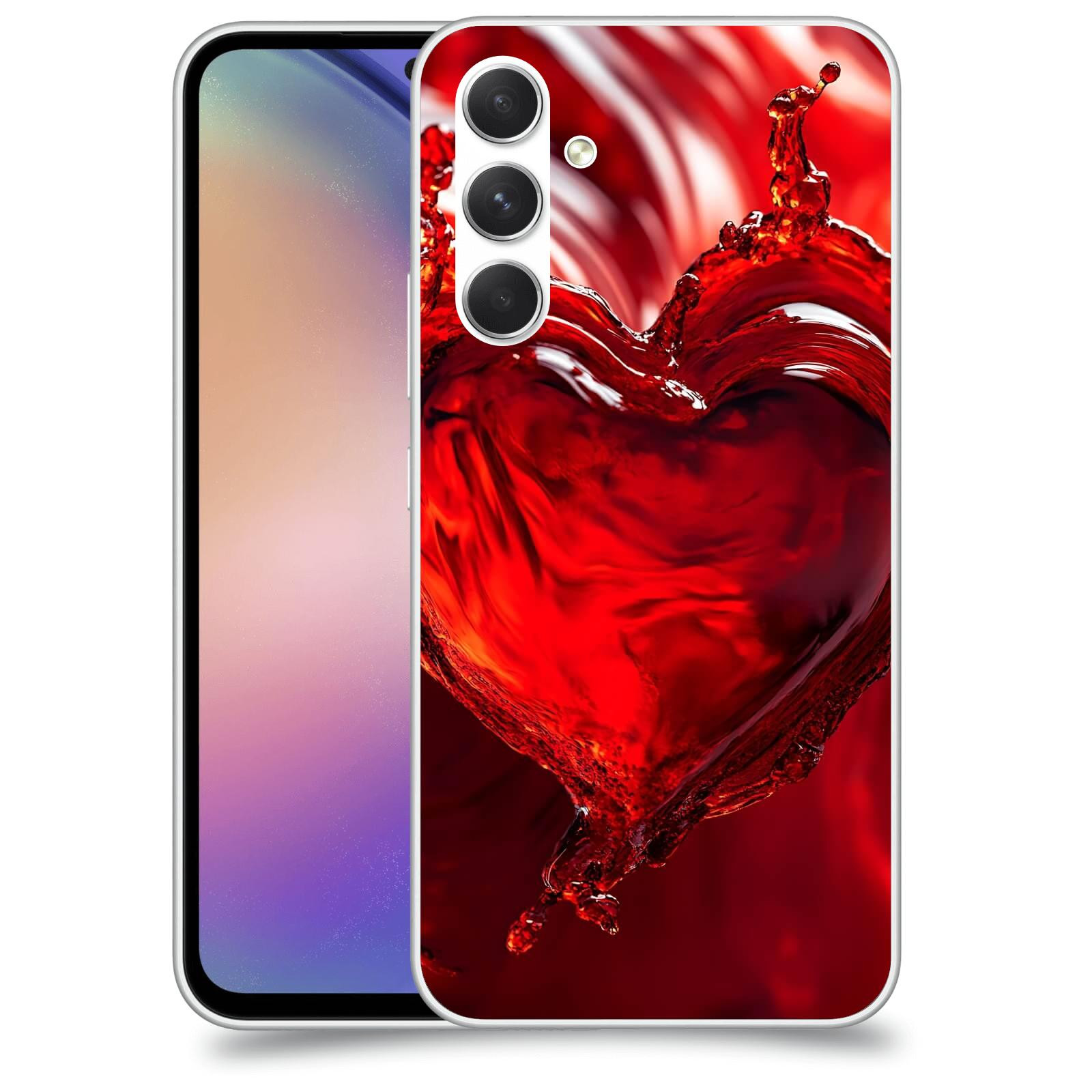 ACOVER Kryt na mobil Samsung Galaxy M54 5G - Love II
