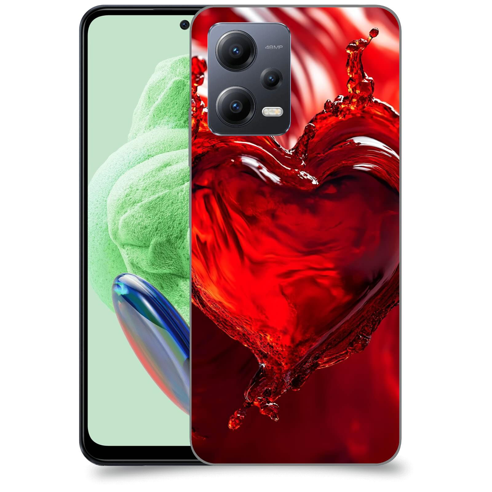 ACOVER Kryt na mobil Xiaomi Redmi Note 12 5G - Love II