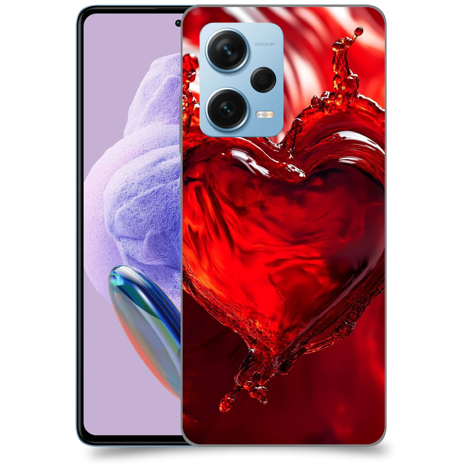 ACOVER Kryt na mobil Xiaomi Redmi Note 12 Pro+ 5G - Love II