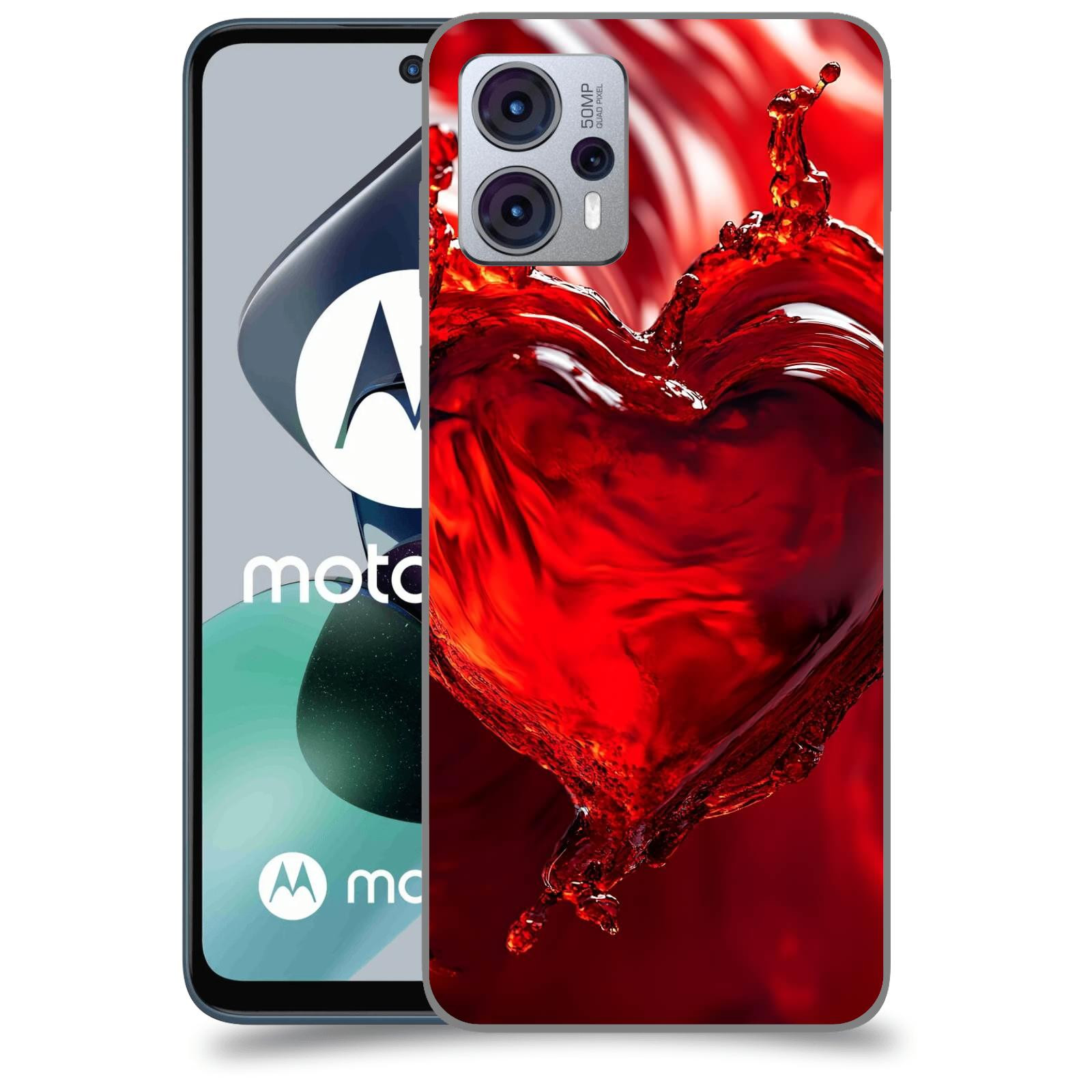 ACOVER Kryt na mobil Motorola Moto G23 - Love II