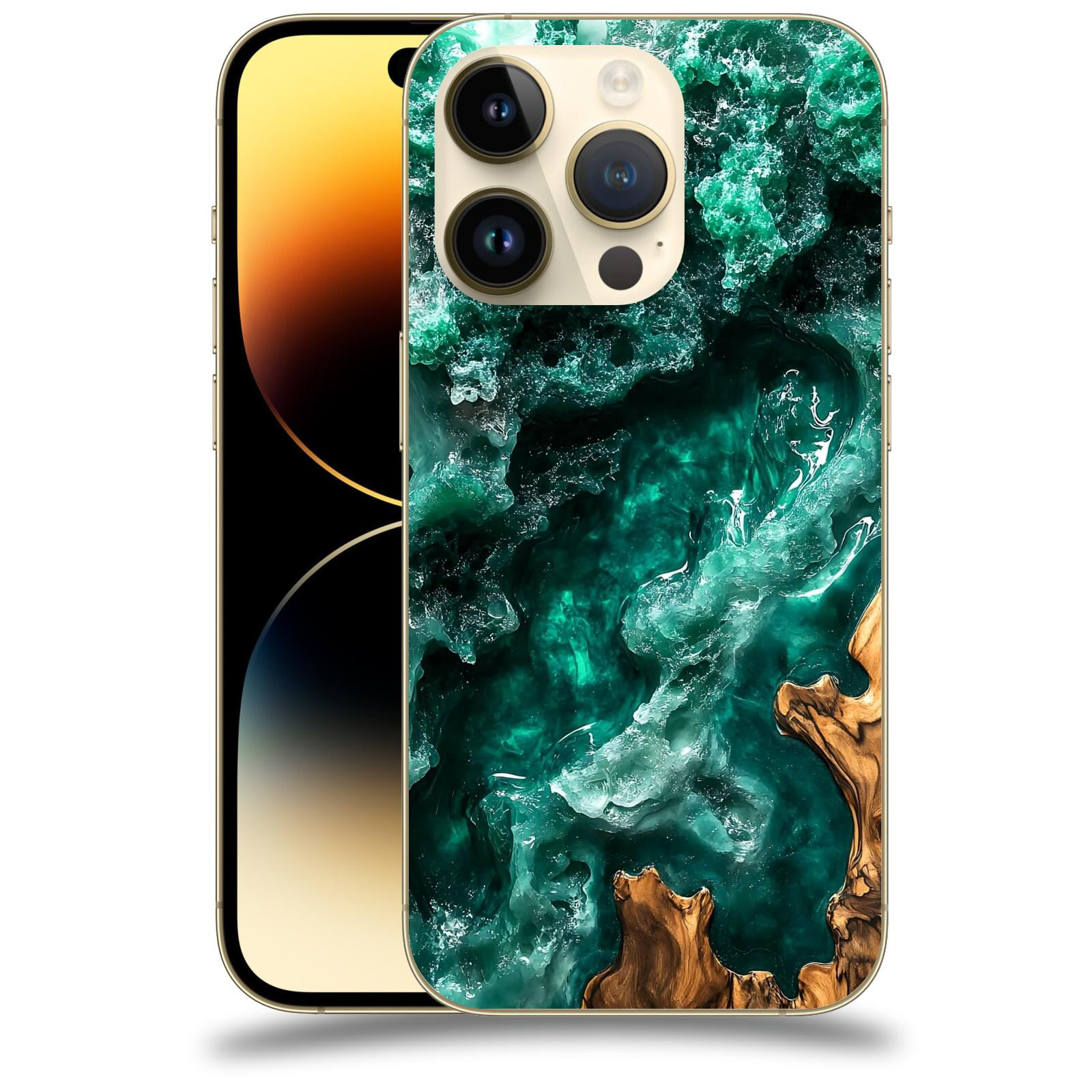 ACOVER Kryt na mobil Apple iPhone 14 Pro - Forest Wood I