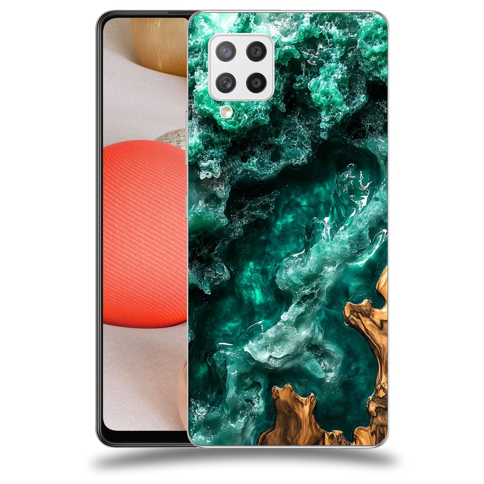 ACOVER Kryt na mobil Samsung Galaxy A42 A426B - Forest Wood I