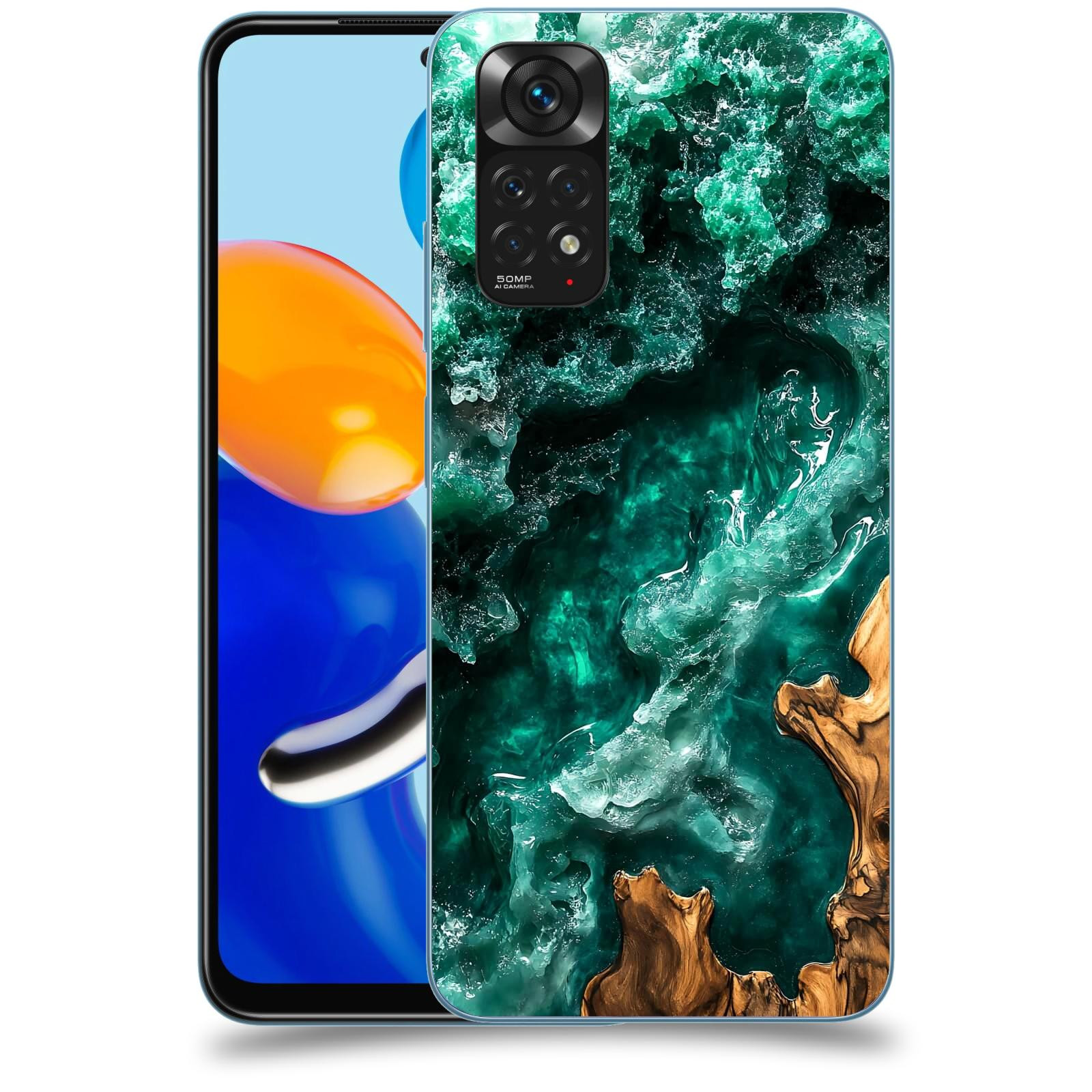 ACOVER Kryt na mobil Xiaomi Redmi Note 11 - Forest Wood I