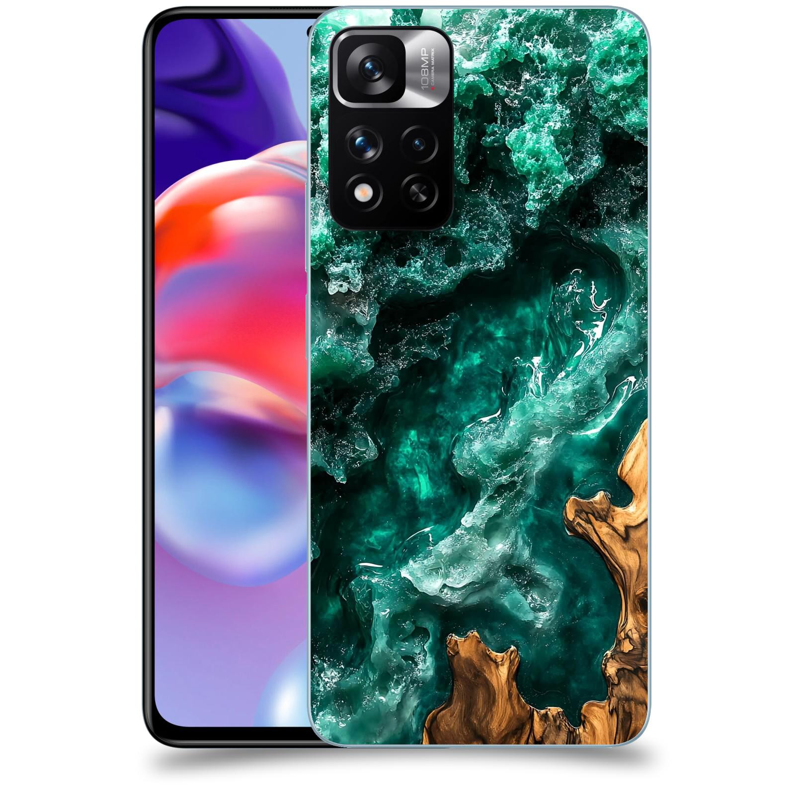 ACOVER Kryt na mobil Xiaomi Redmi Note 11 Pro+ 5G - Forest Wood I