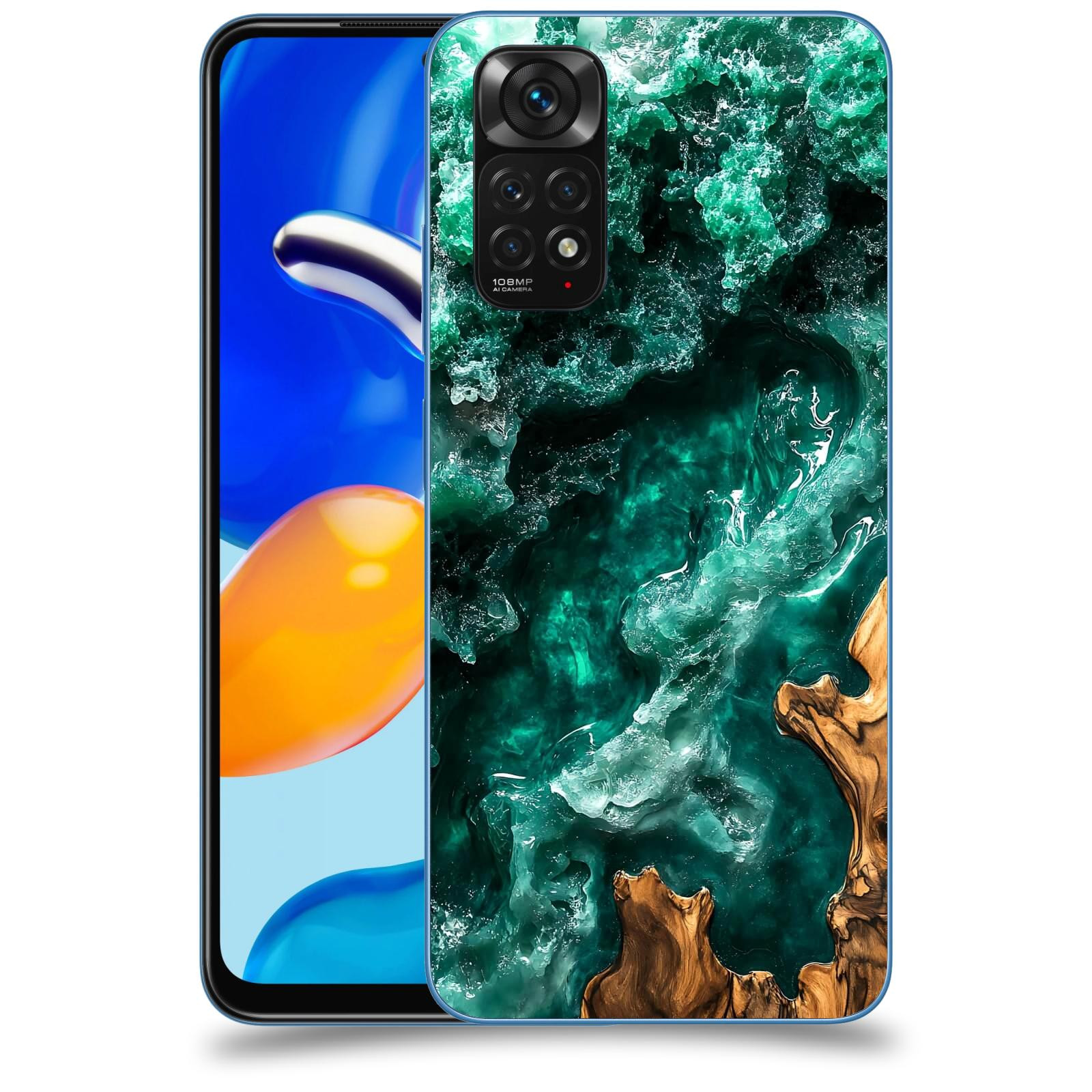 ACOVER Kryt na mobil Xiaomi Redmi Note 11S - Forest Wood I