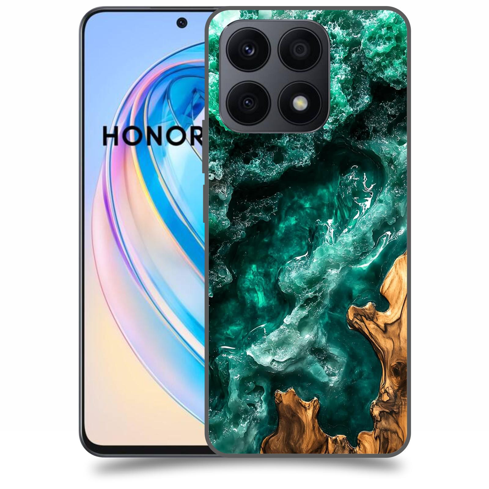 ACOVER Kryt na mobil Honor X8a - Forest Wood I