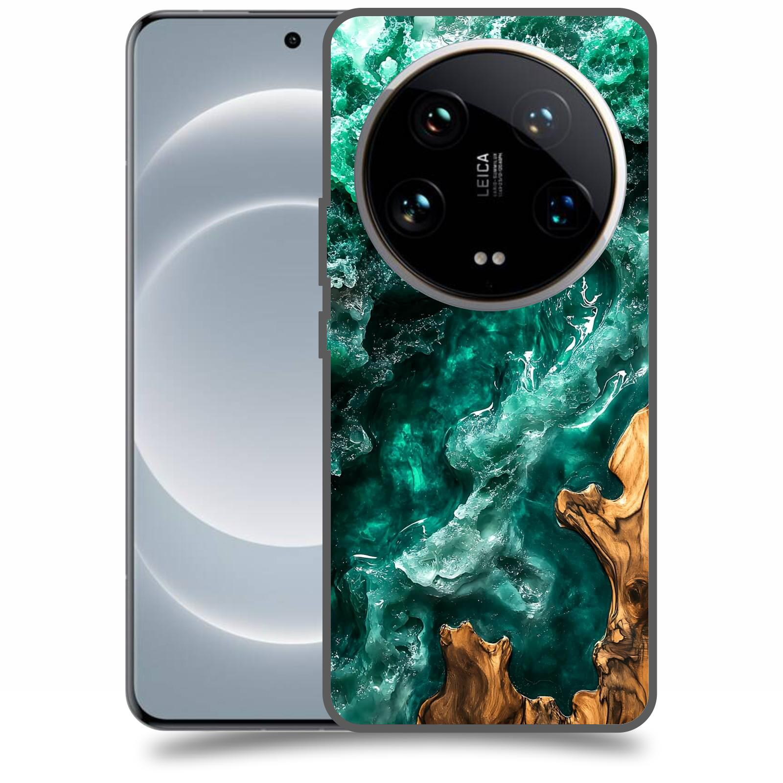 ACOVER Kryt na mobil Xiaomi 14 Ultra - Forest Wood I