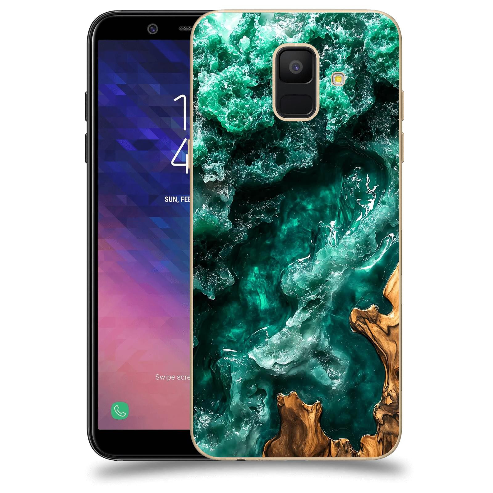 ACOVER Kryt na mobil Samsung Galaxy A6 A600F - Forest Wood I