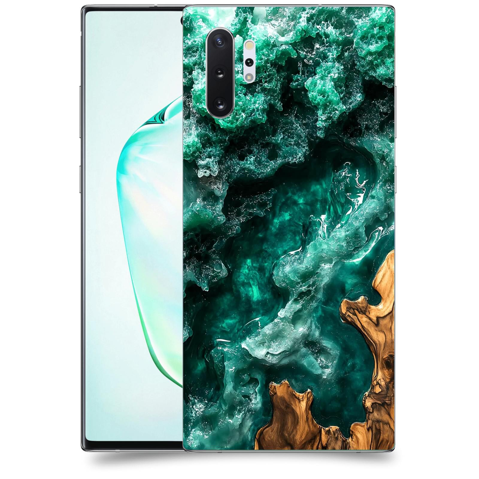 ACOVER Kryt na mobil Samsung Galaxy Note 10+ N975F - Forest Wood I