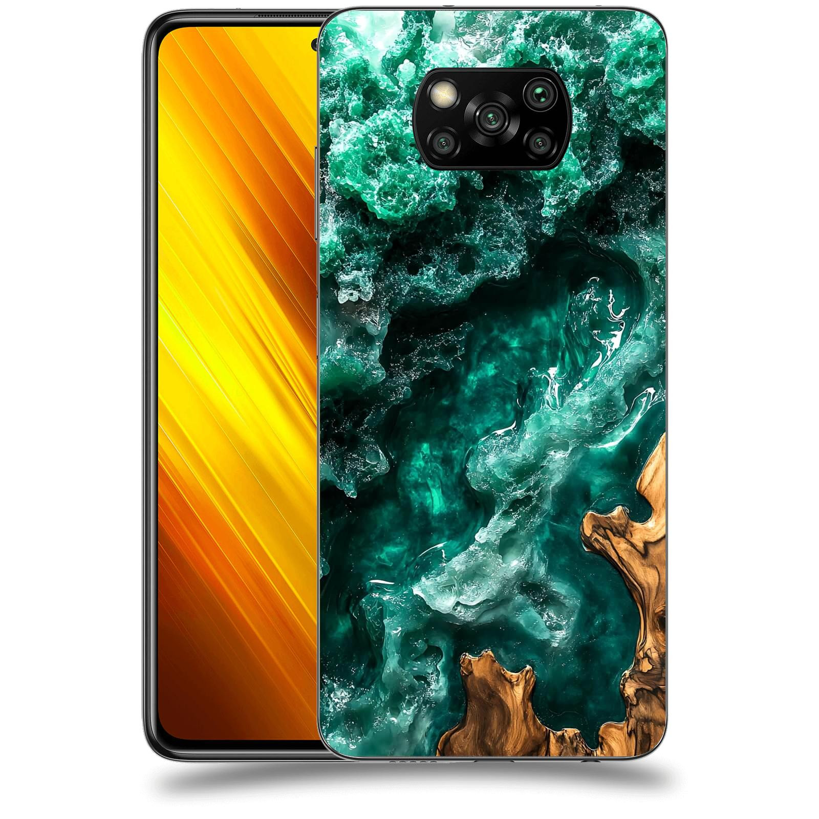 ACOVER Kryt na mobil Xiaomi Poco X3 - Forest Wood I