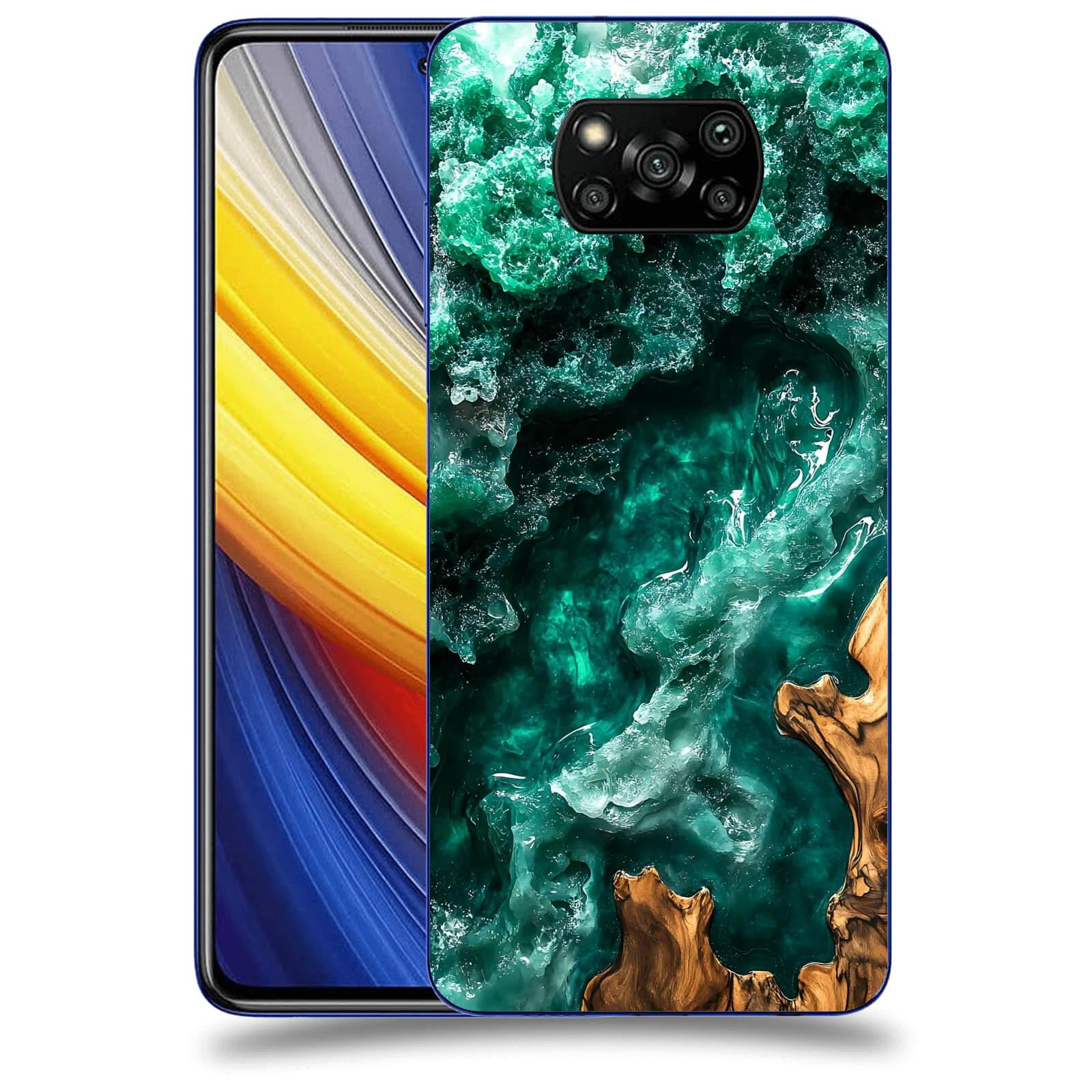 ACOVER Kryt na mobil Xiaomi Poco X3 Pro - Forest Wood I
