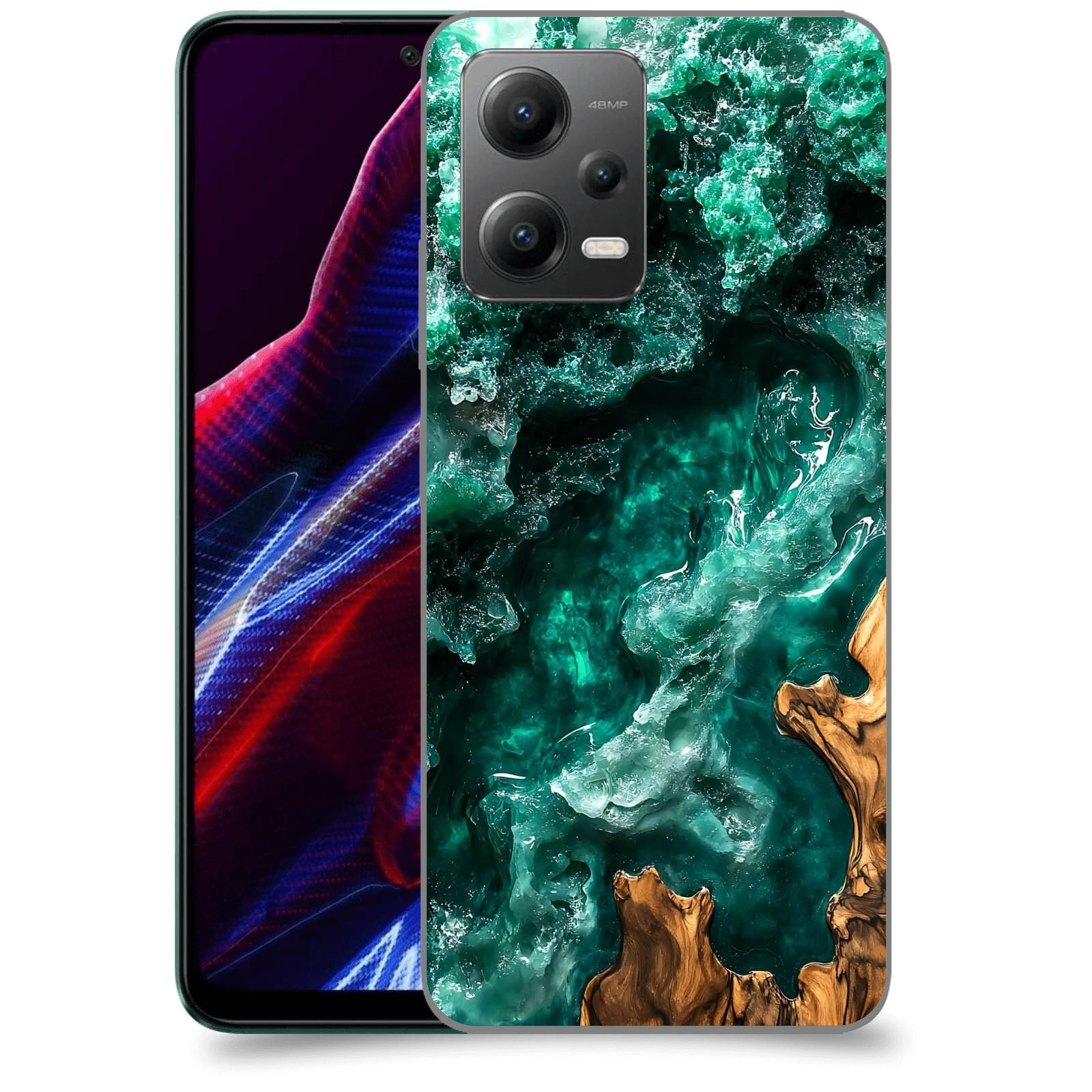 ACOVER Kryt na mobil Xiaomi Poco X5 - Forest Wood I