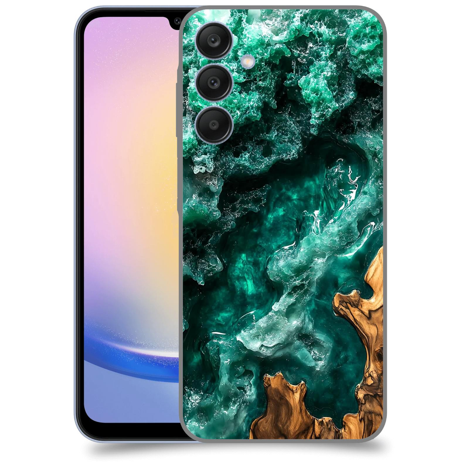 ACOVER Kryt na mobil Samsung Galaxy A25 5G - Forest Wood I