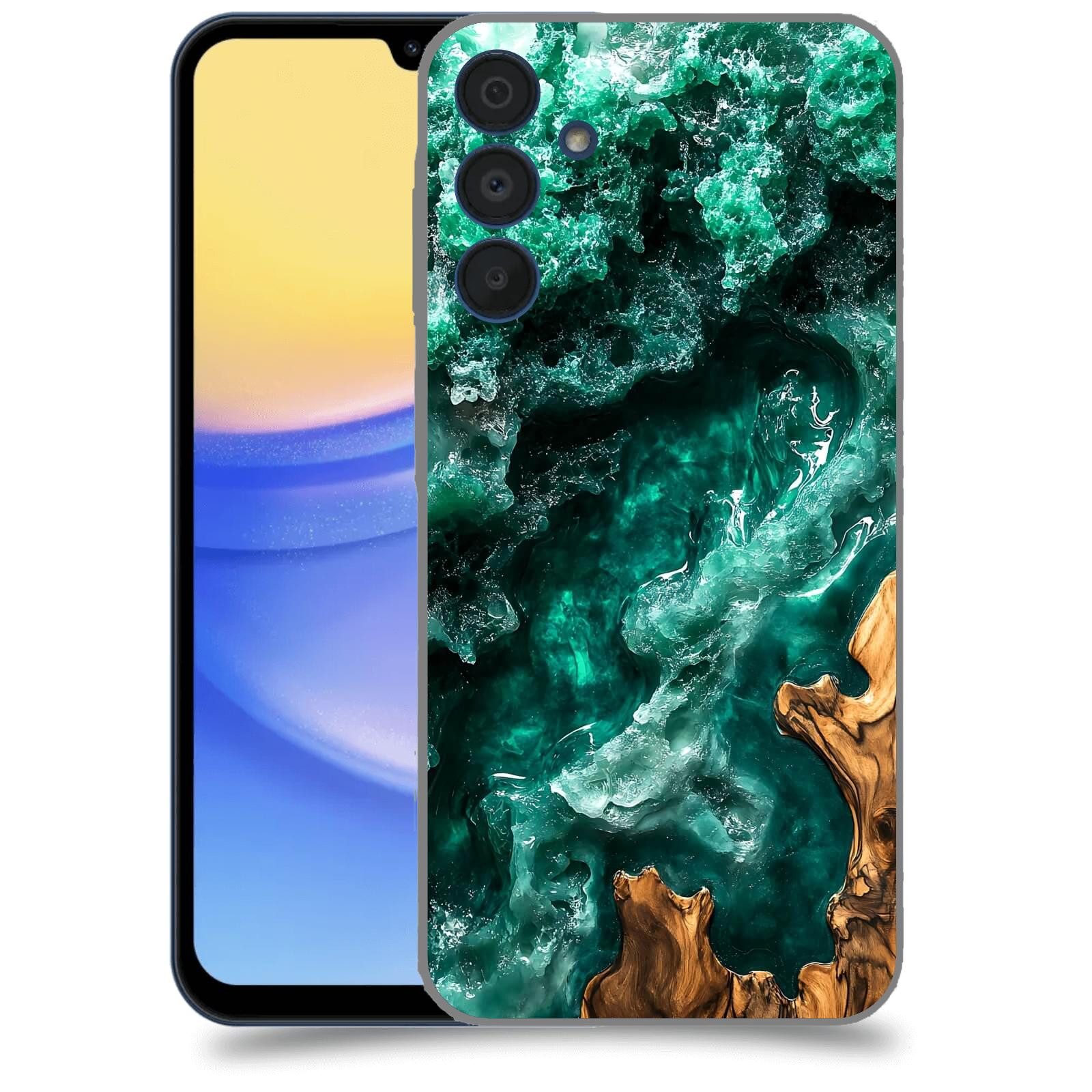 ACOVER Kryt na mobil Samsung Galaxy A15 5G - Forest Wood I
