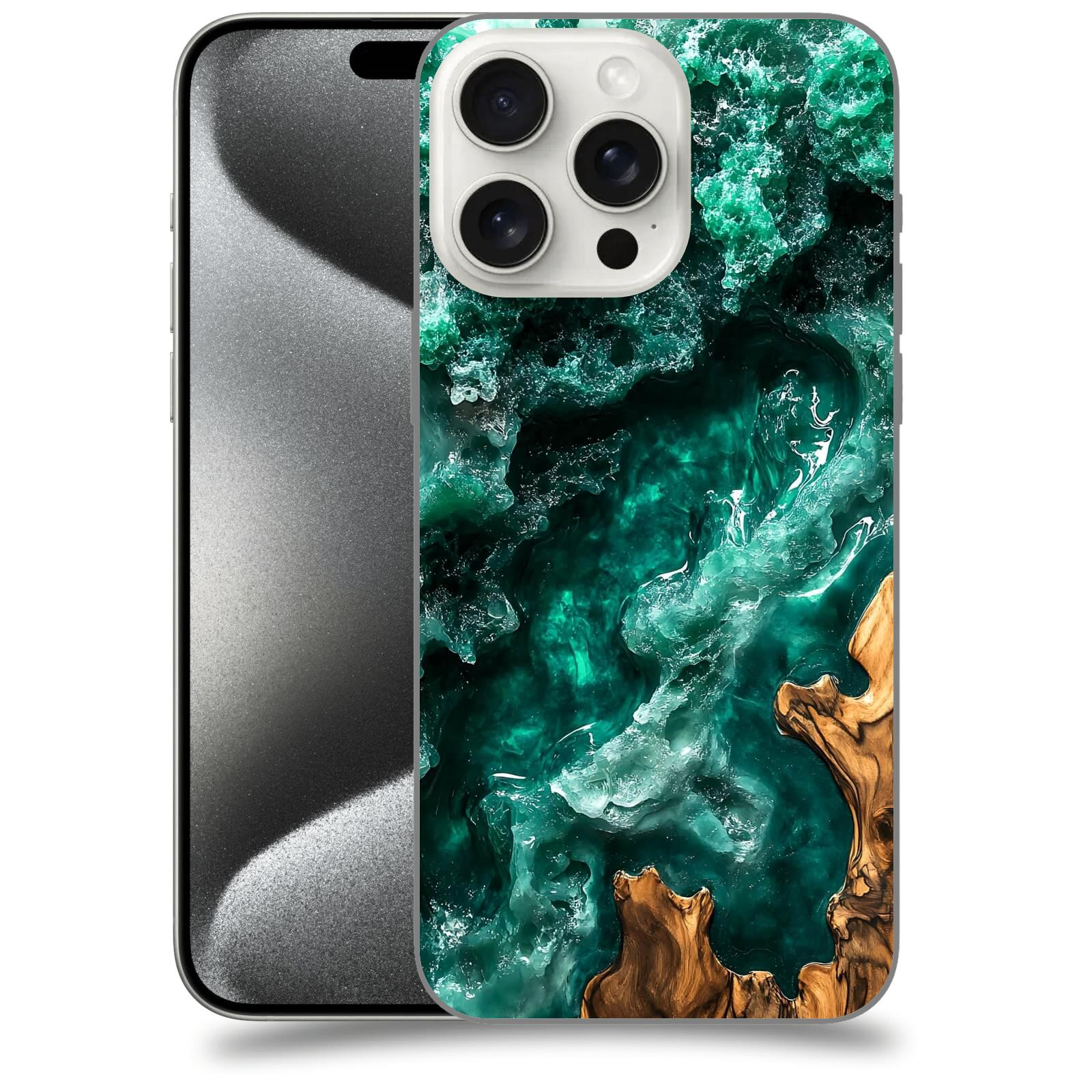 ACOVER Kryt na mobil Apple iPhone 15 pro max - Forest Wood I