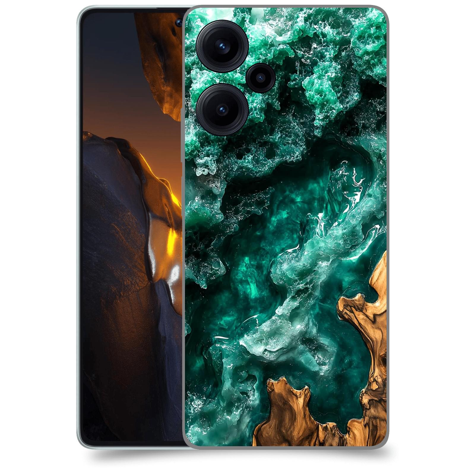ACOVER Kryt na mobil Xiaomi Poco F5 - Forest Wood I