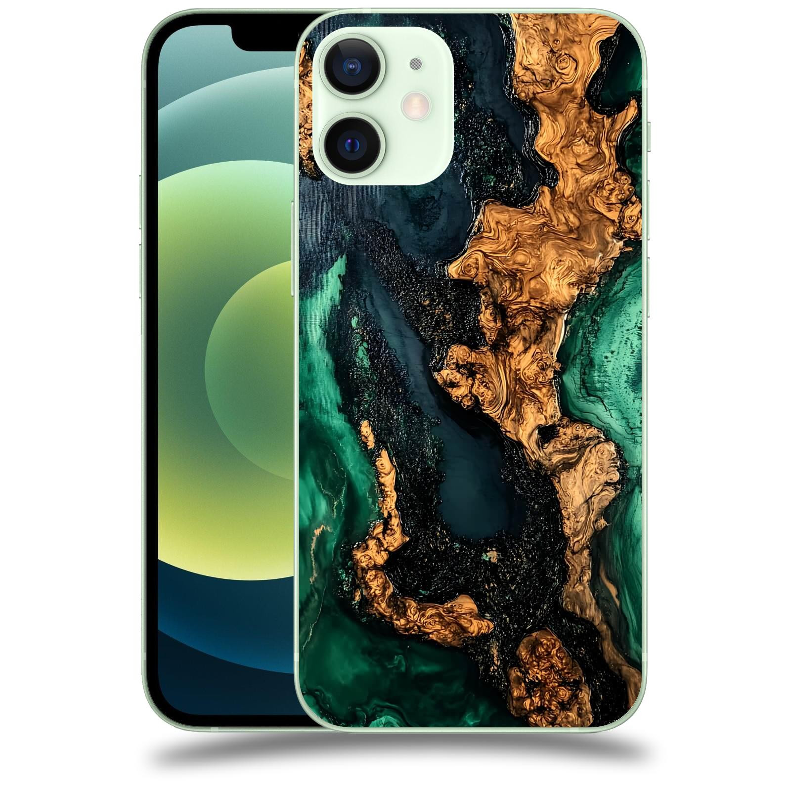 ACOVER Kryt na mobil Apple iPhone 12 mini - Forest Wood II