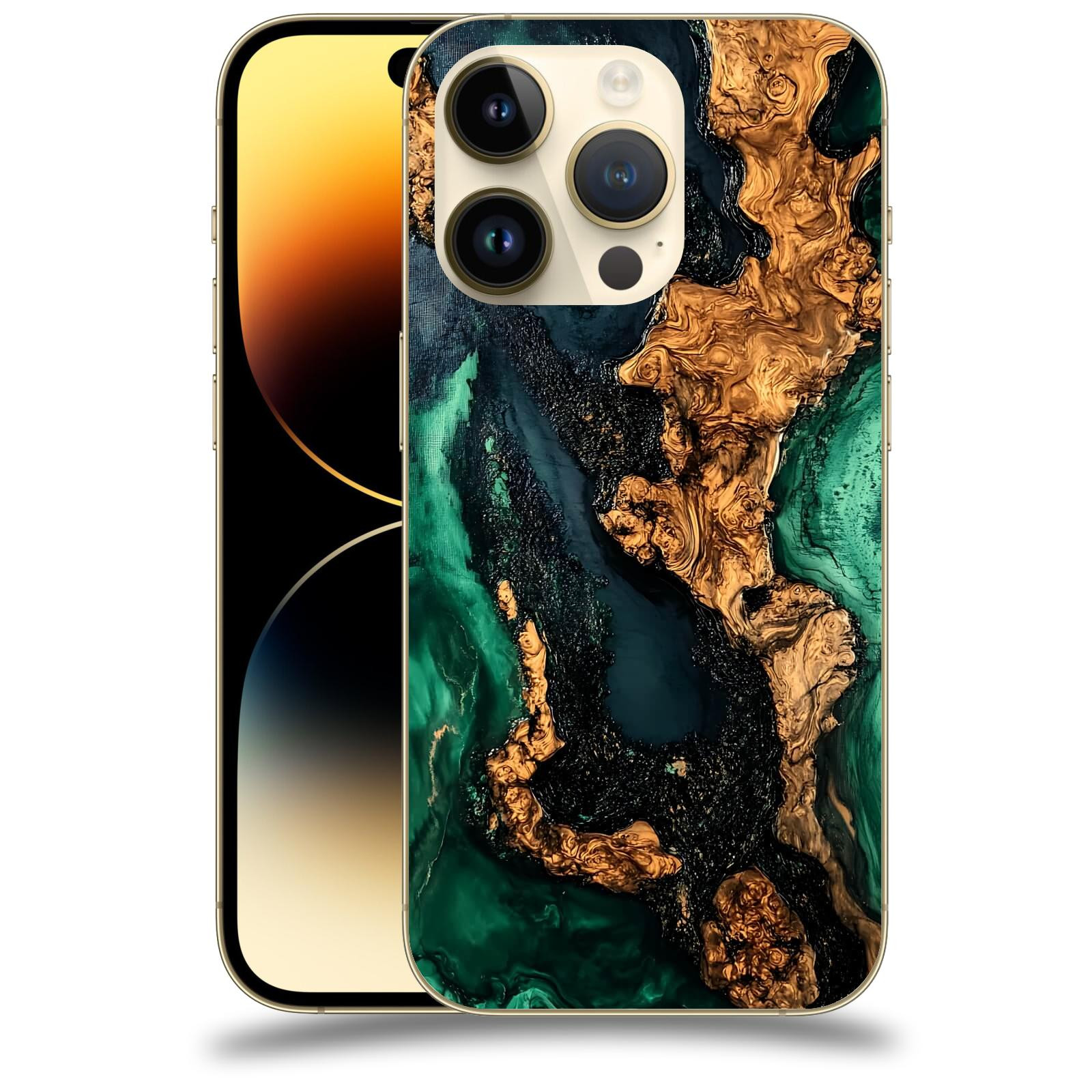 ACOVER Kryt na mobil Apple iPhone 14 Pro - Forest Wood II