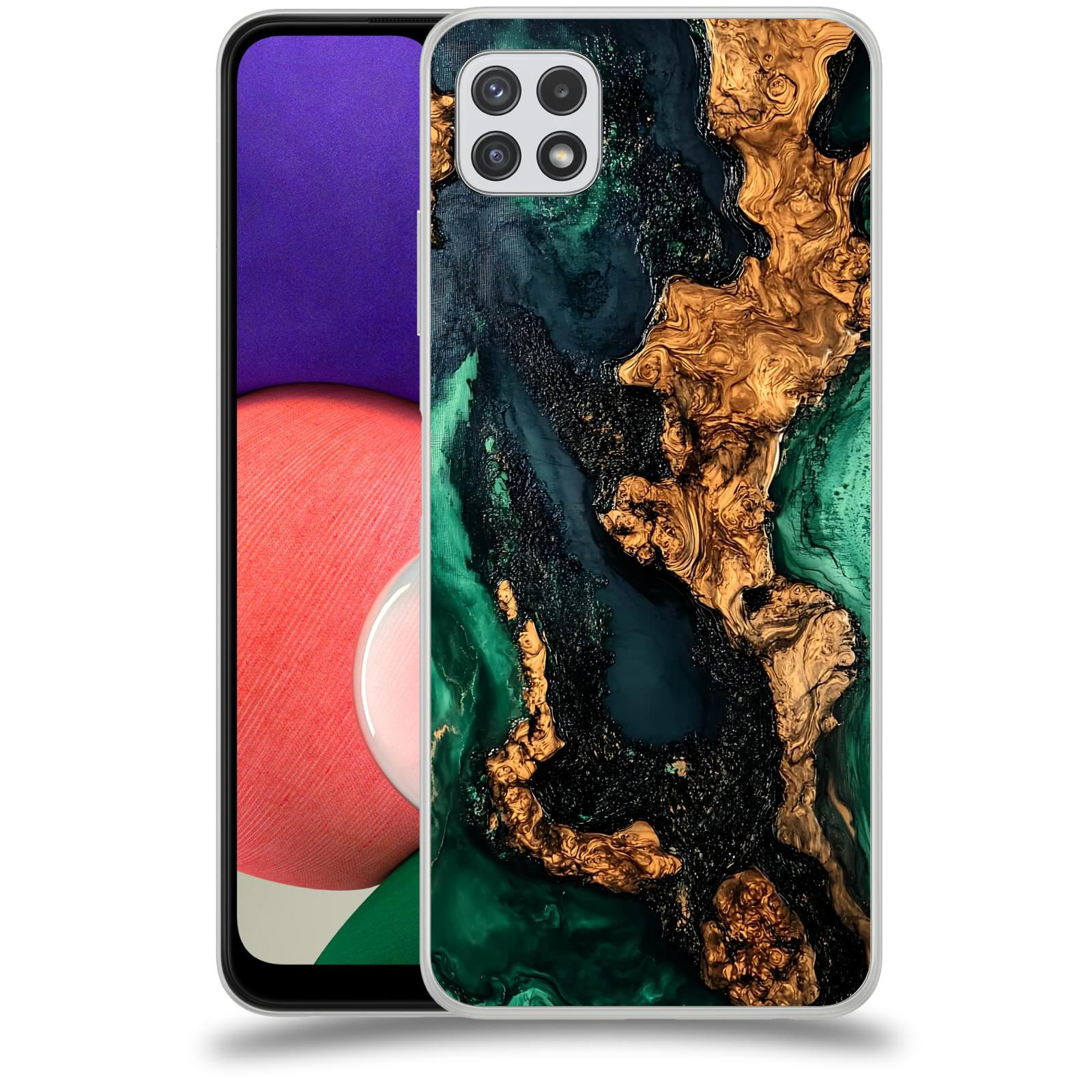 ACOVER Kryt na mobil Samsung Galaxy A22 A225F - Forest Wood II