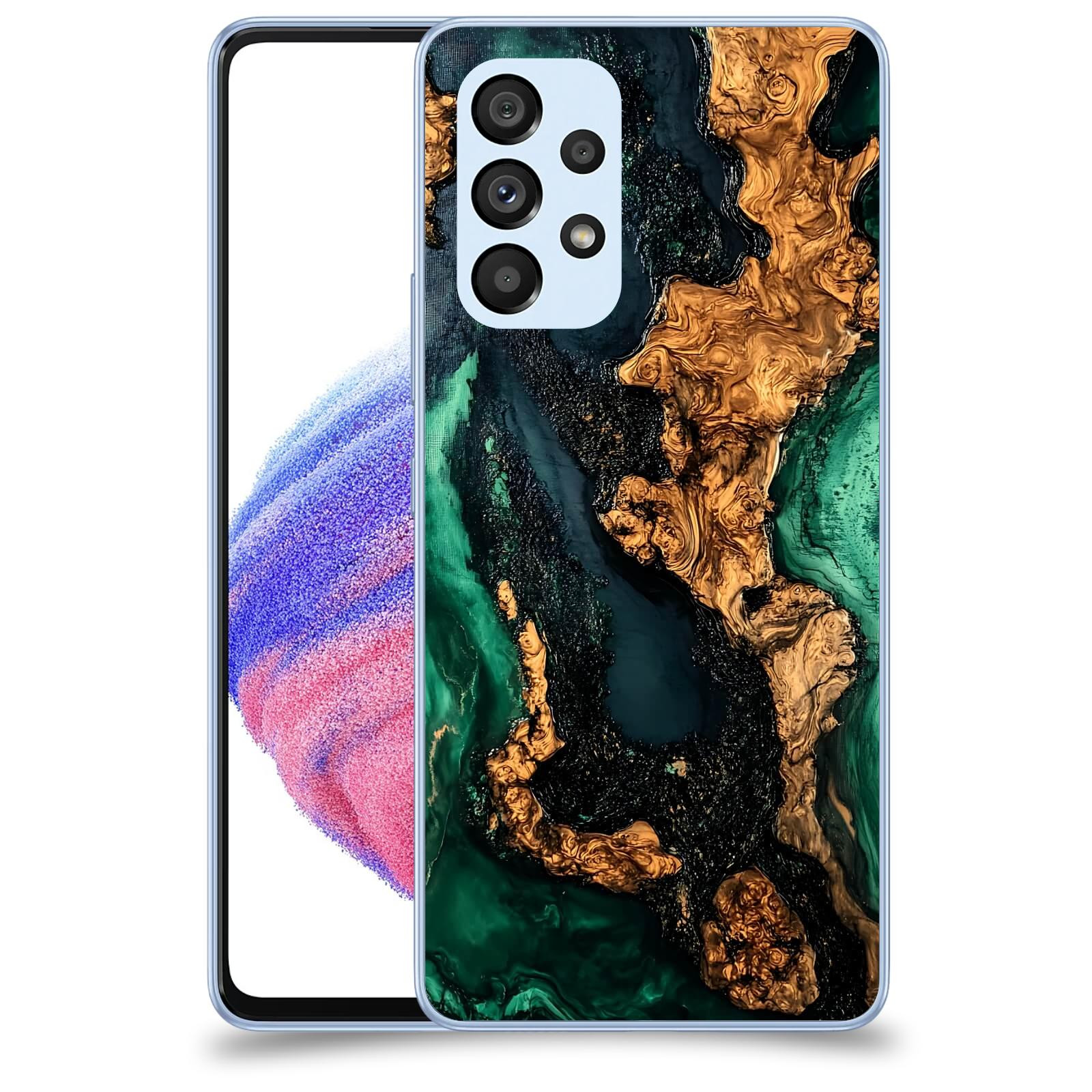 ACOVER Kryt na mobil Samsung Galaxy A32 5G A326B - Forest Wood II