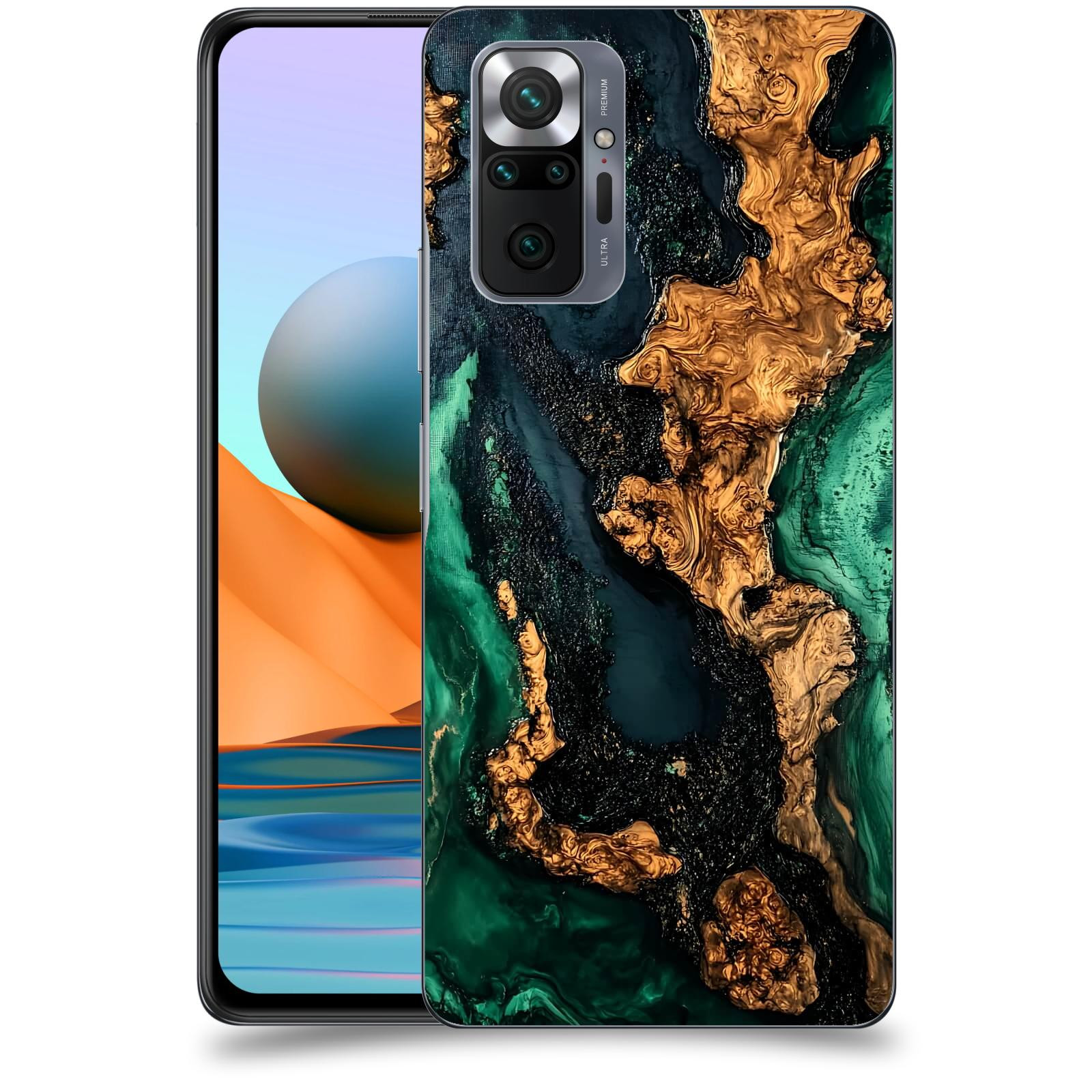 ACOVER Kryt na mobil Xiaomi Redmi Note 10 Pro - Forest Wood II