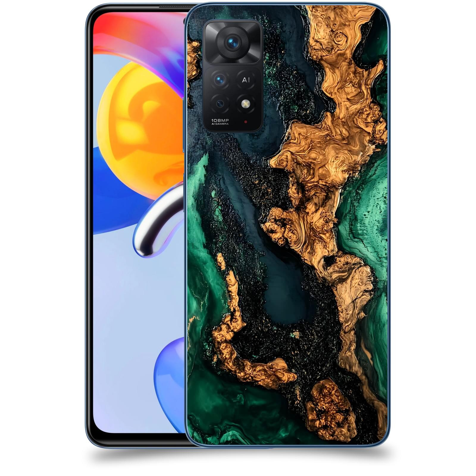 ACOVER Kryt na mobil Xiaomi Redmi Note 11 Pro 5G - Forest Wood II