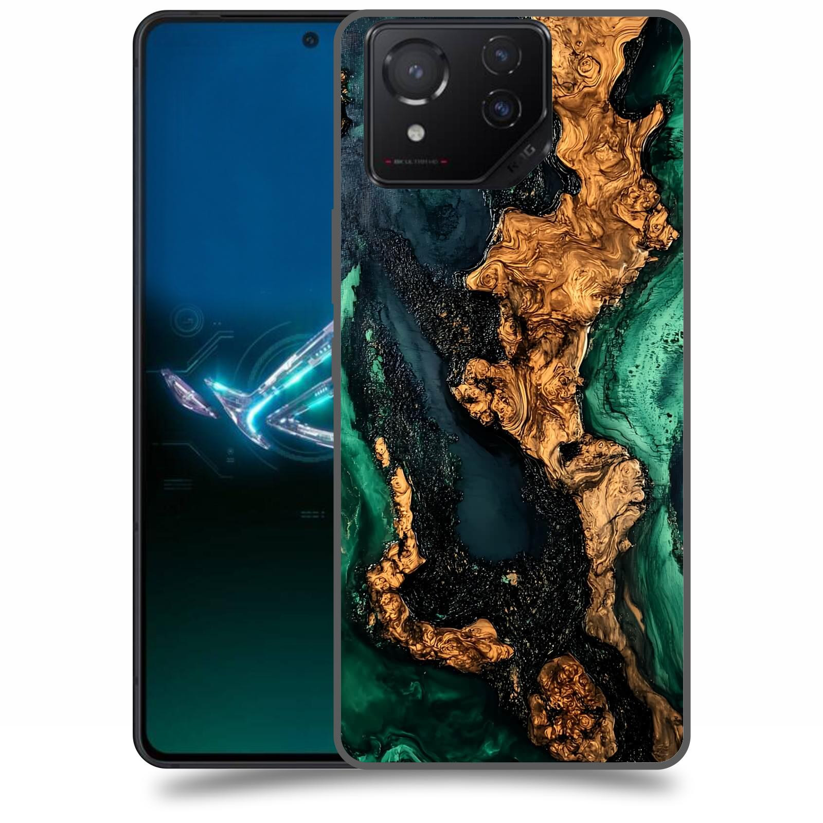 ACOVER Kryt na mobil Asus ROG Phone 8 - Forest Wood II