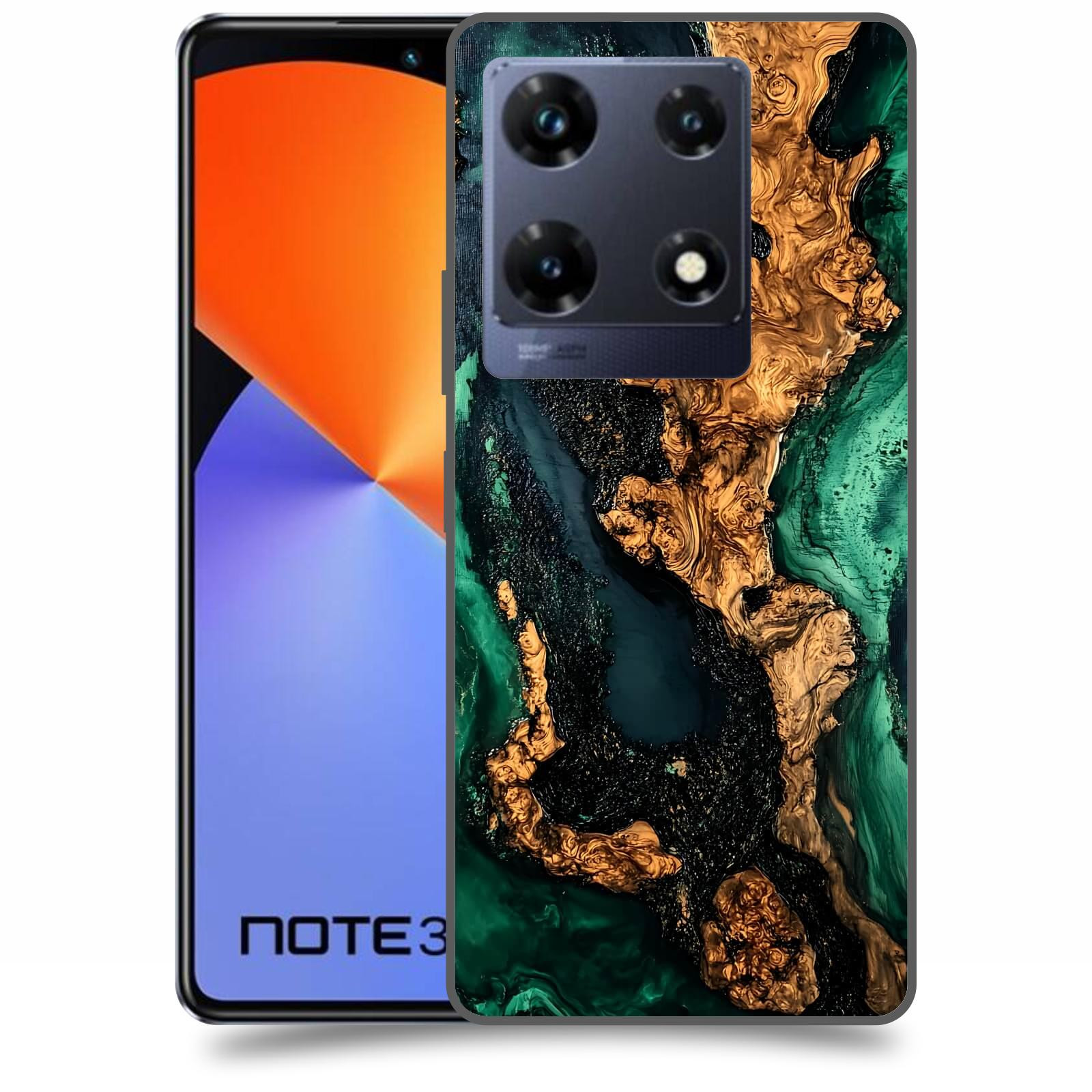 ACOVER Kryt na mobil Infinix Note 30 PRO - Forest Wood II