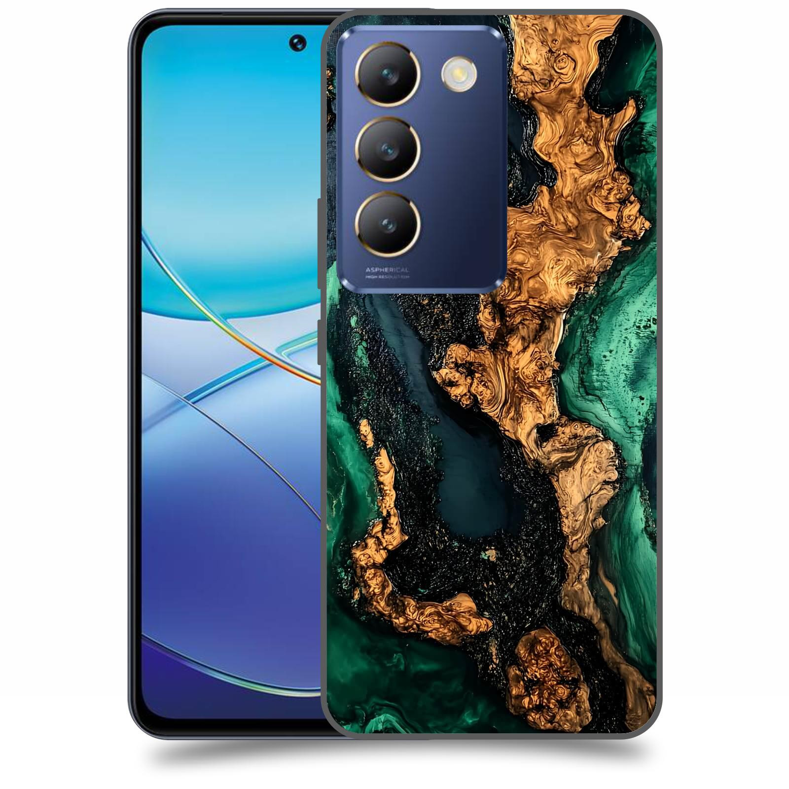ACOVER Kryt na mobil Vivo V40SE - Forest Wood II