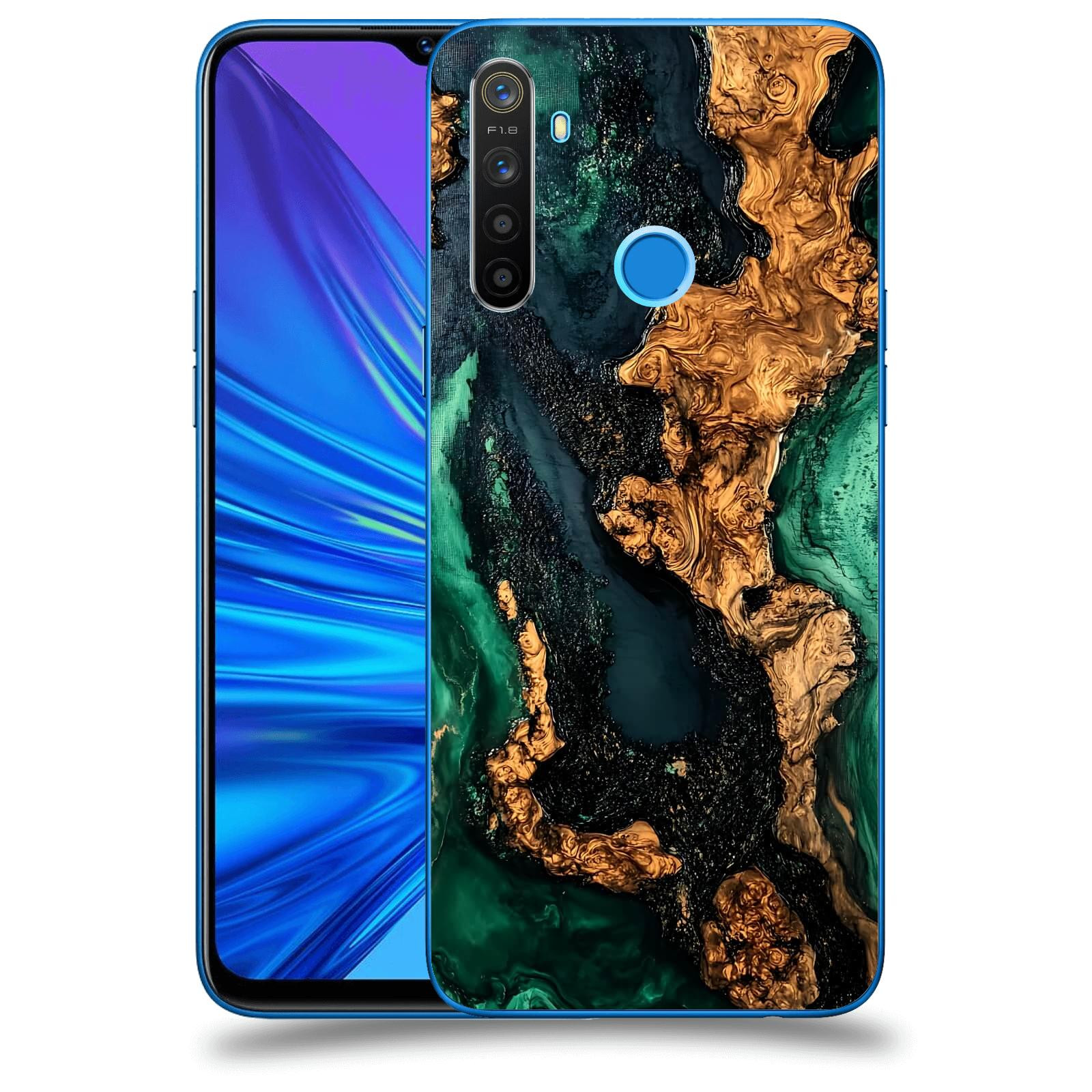 ACOVER Kryt na mobil Realme 5 - Forest Wood II