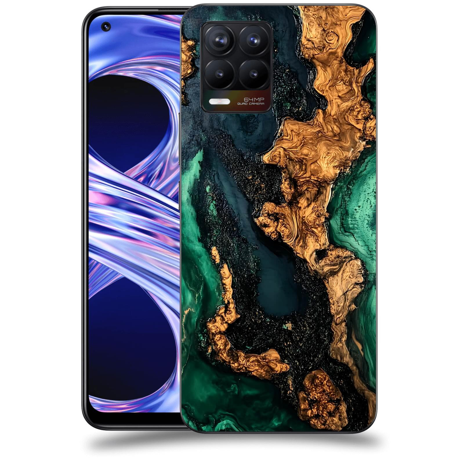 ACOVER Kryt na mobil Realme 8 - Forest Wood II