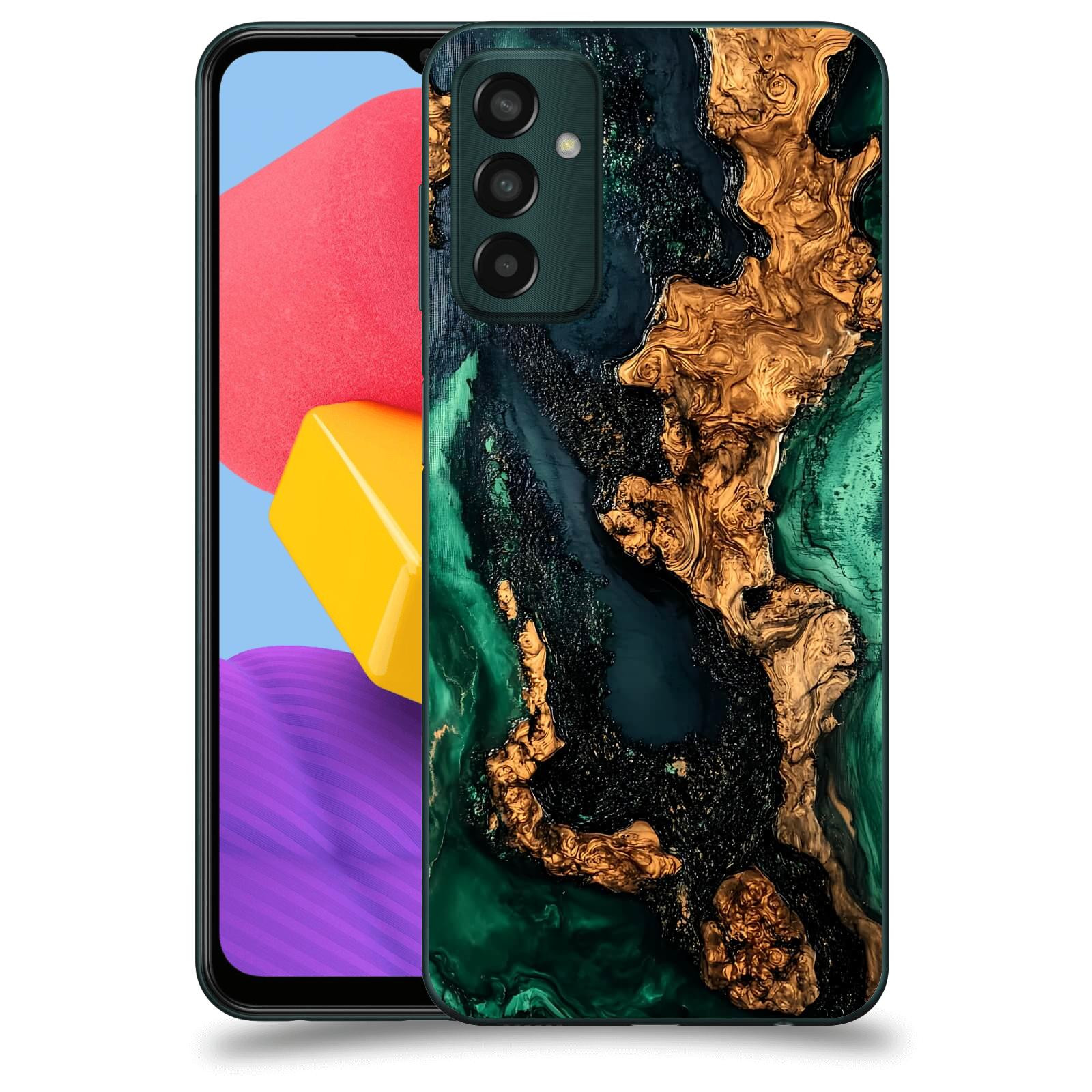 ACOVER Kryt na mobil Samsung Galaxy M13 M135F - Forest Wood II