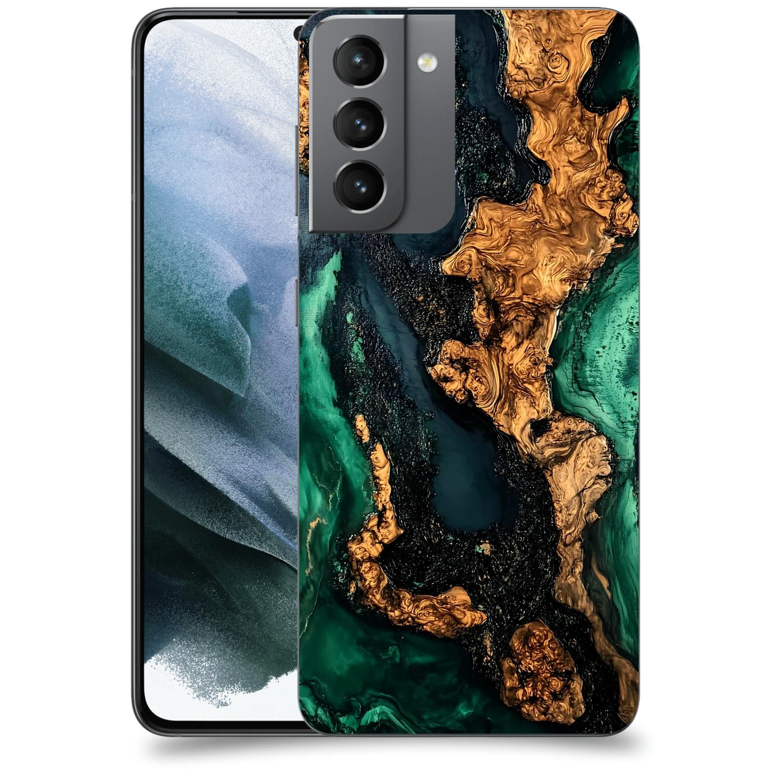 ACOVER Kryt na mobil Samsung Galaxy S21 G991B - Forest Wood II