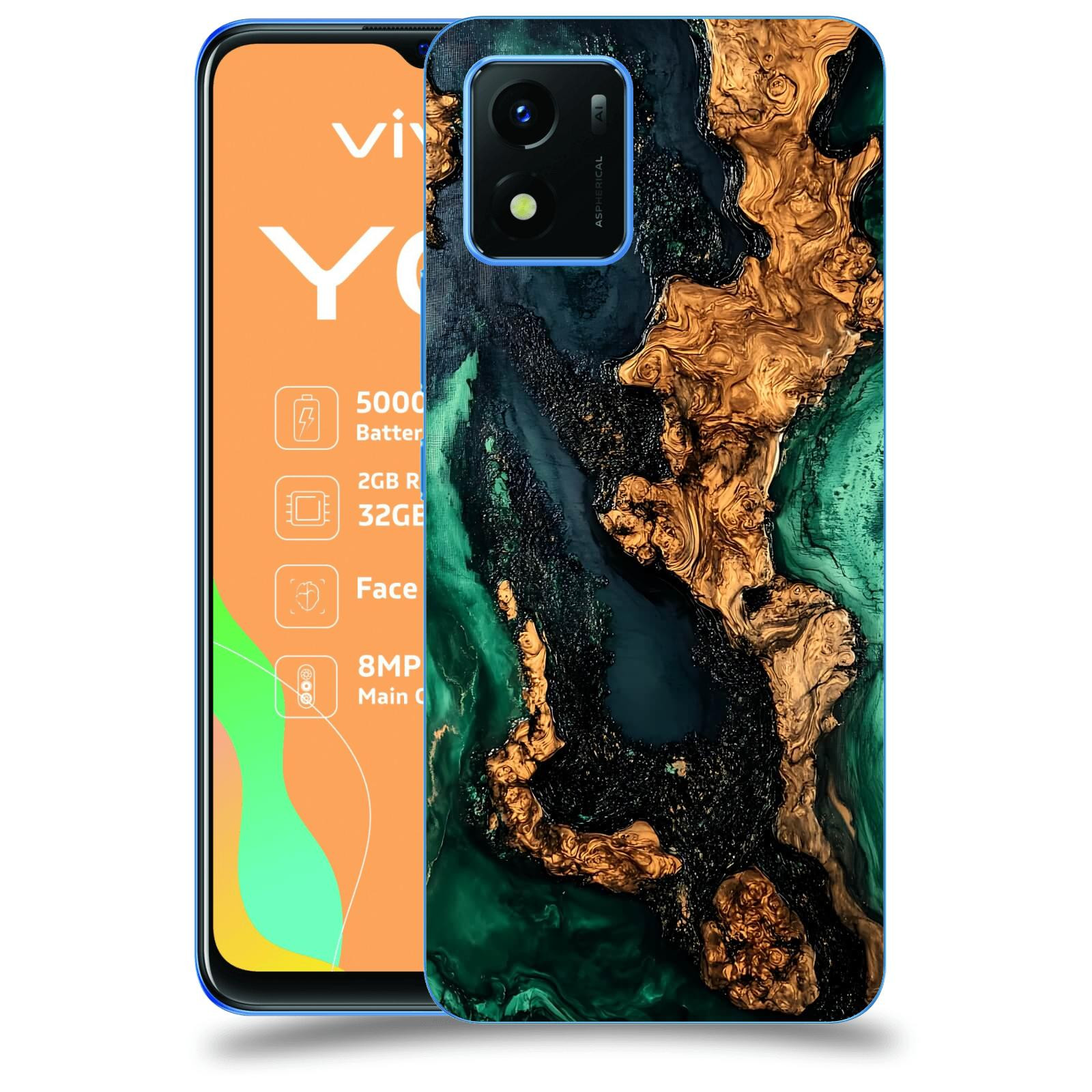 ACOVER Kryt na mobil Vivo Y01 - Forest Wood II