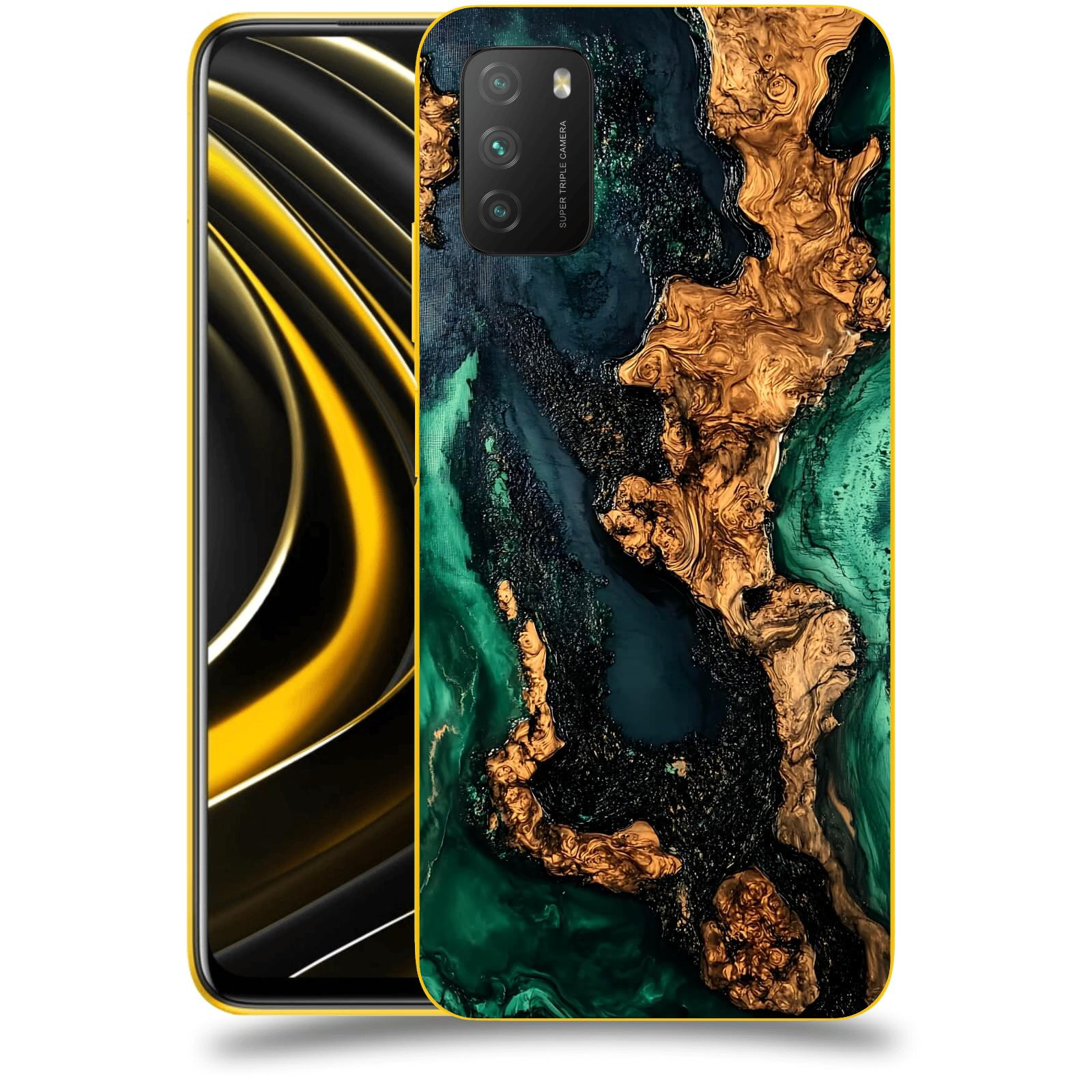 ACOVER Kryt na mobil Xiaomi Poco M3 - Forest Wood II